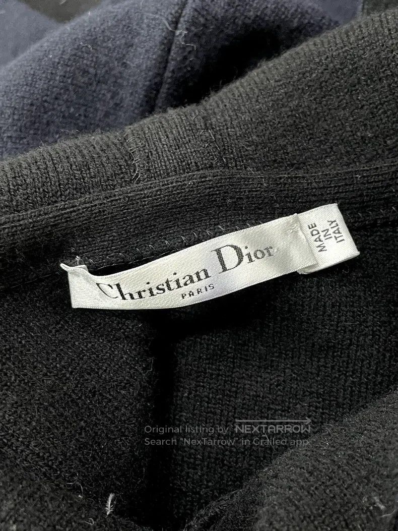 Dior Dior Dark blue back 8-character letter hooded sweatshirt Size XS / US 0-2 / IT 36-38 - 4 Thumbnail