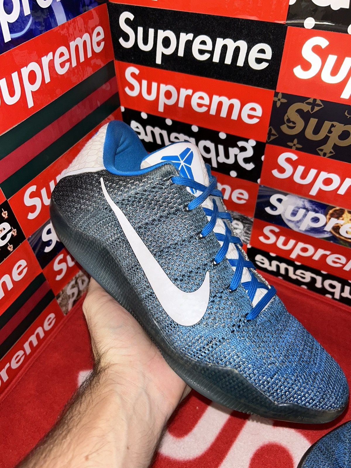 Nike Kobe 11 XI Elite Low iD All Star Multi Color size 12