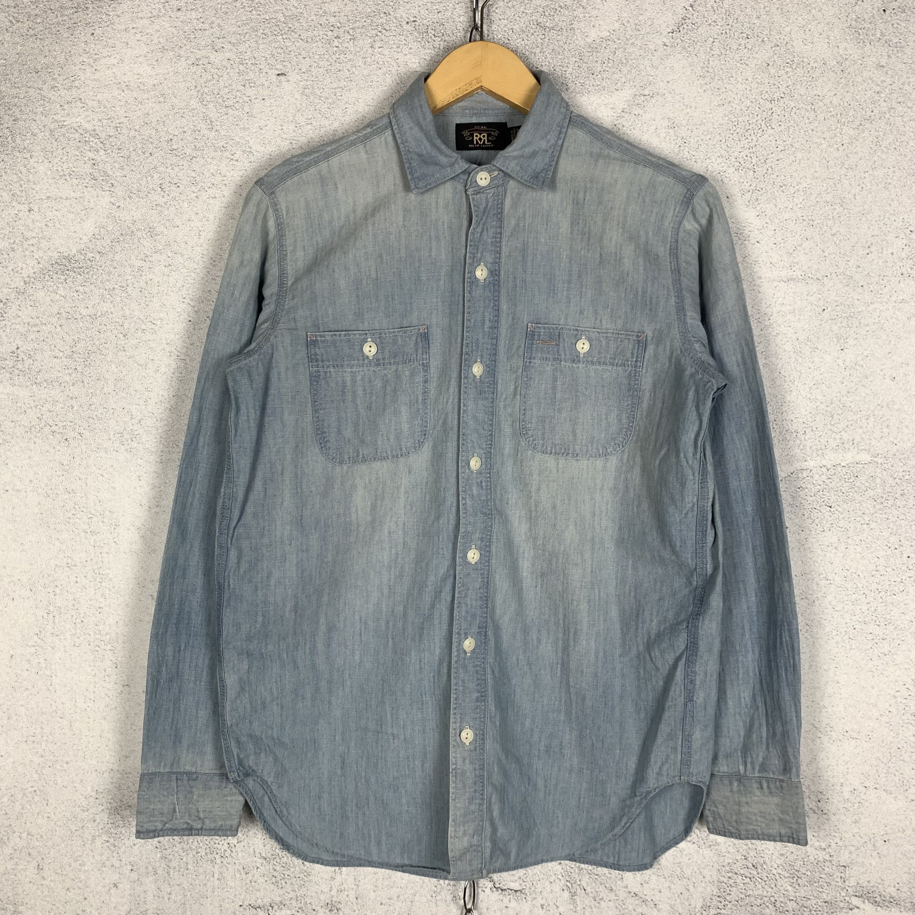 RRL Ralph Lauren Double RL Chambray Shirt