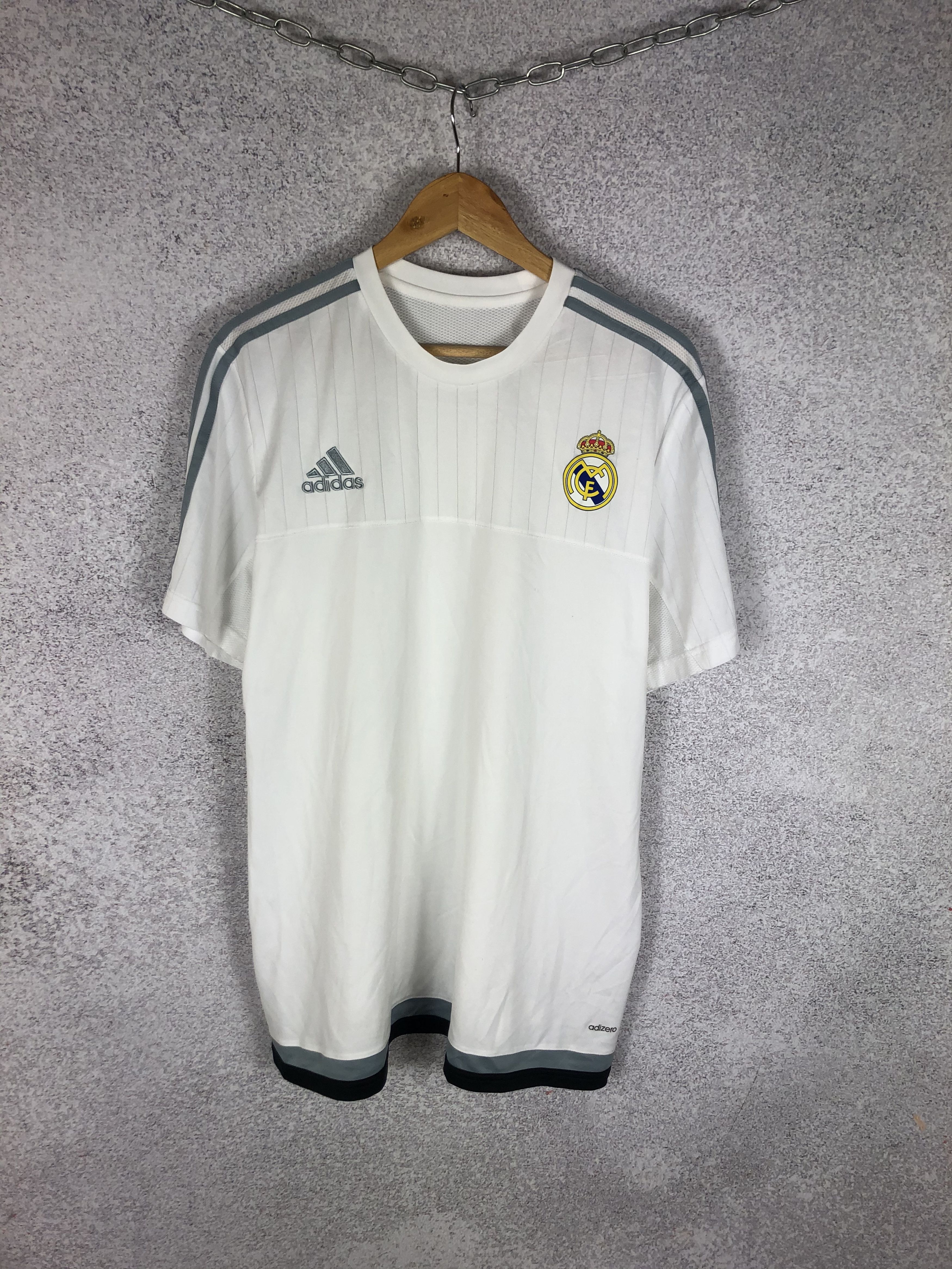Adidas Real Madrid Adidas Soccer Jersey Football Shirt Size US XL / EU 56 / 4 - 1 Thumbnail