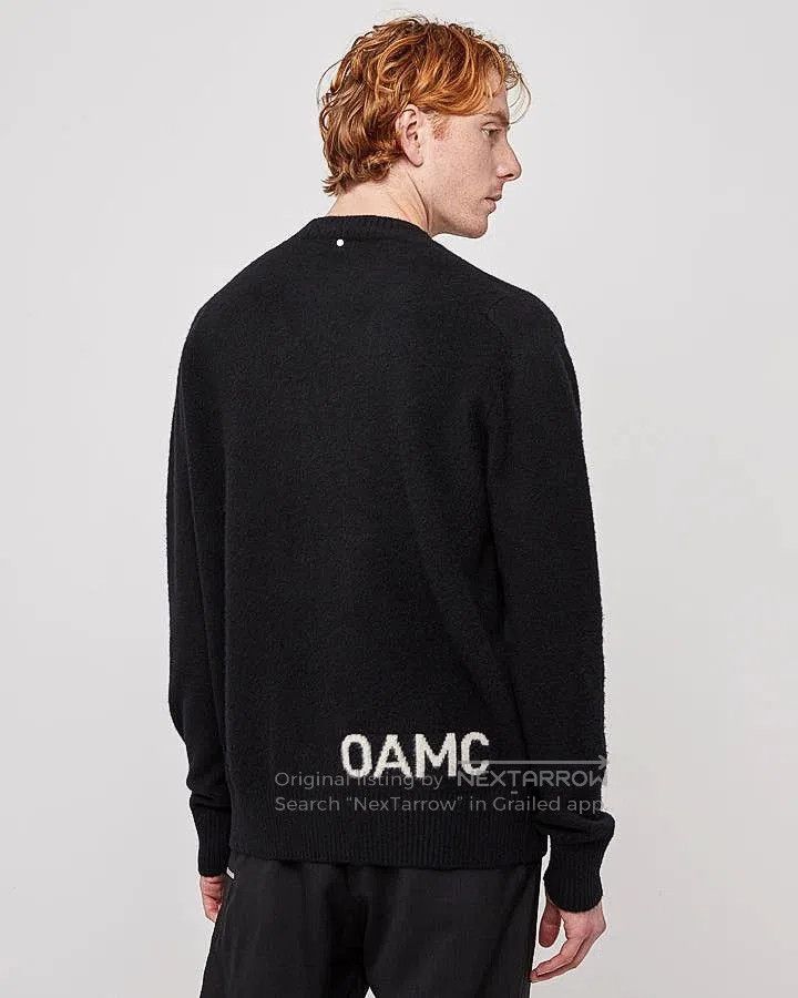 oamc whistler crewneck cashmere sweater.