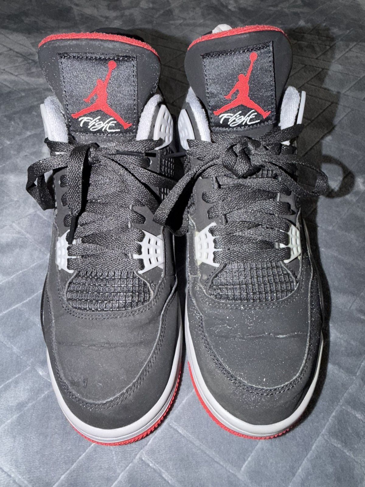 Nike air jordan 4 bred Size US 10 / EU 43 - 1 Thumbnail