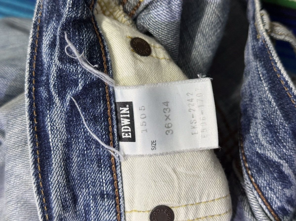Japanese Brand 💥Edwin Selvedge💥 Crazy Design Edwin Selvedge💥 Size US 36 / EU 52 - 9 Thumbnail