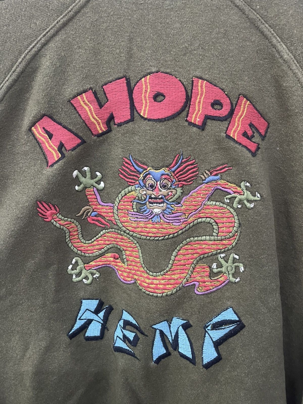 Japanese Brand A Hope Hemp Dragon Embroidery Jacket Size US M / EU 48-50 / 2 - 5 Thumbnail
