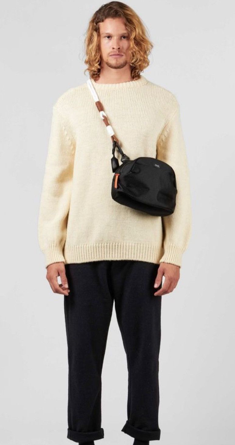 Osklen Osklen Wool Oversized Off-white Knit Sweater Size US M / EU 48-50 / 2 - 5 Thumbnail