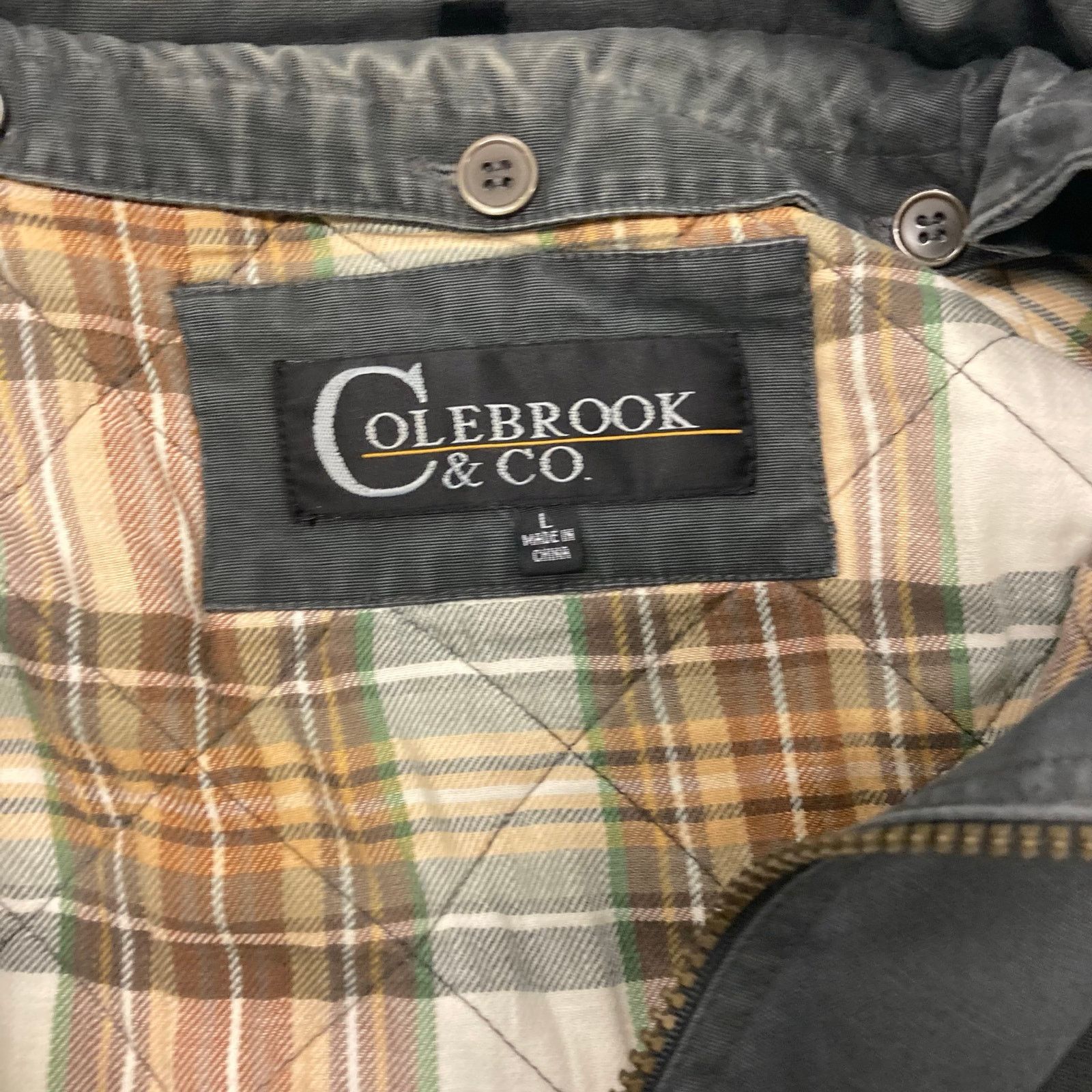 Vintage vintage y2k flannel lined chore jacket Size US L / EU 52-54 / 3 - 3 Thumbnail