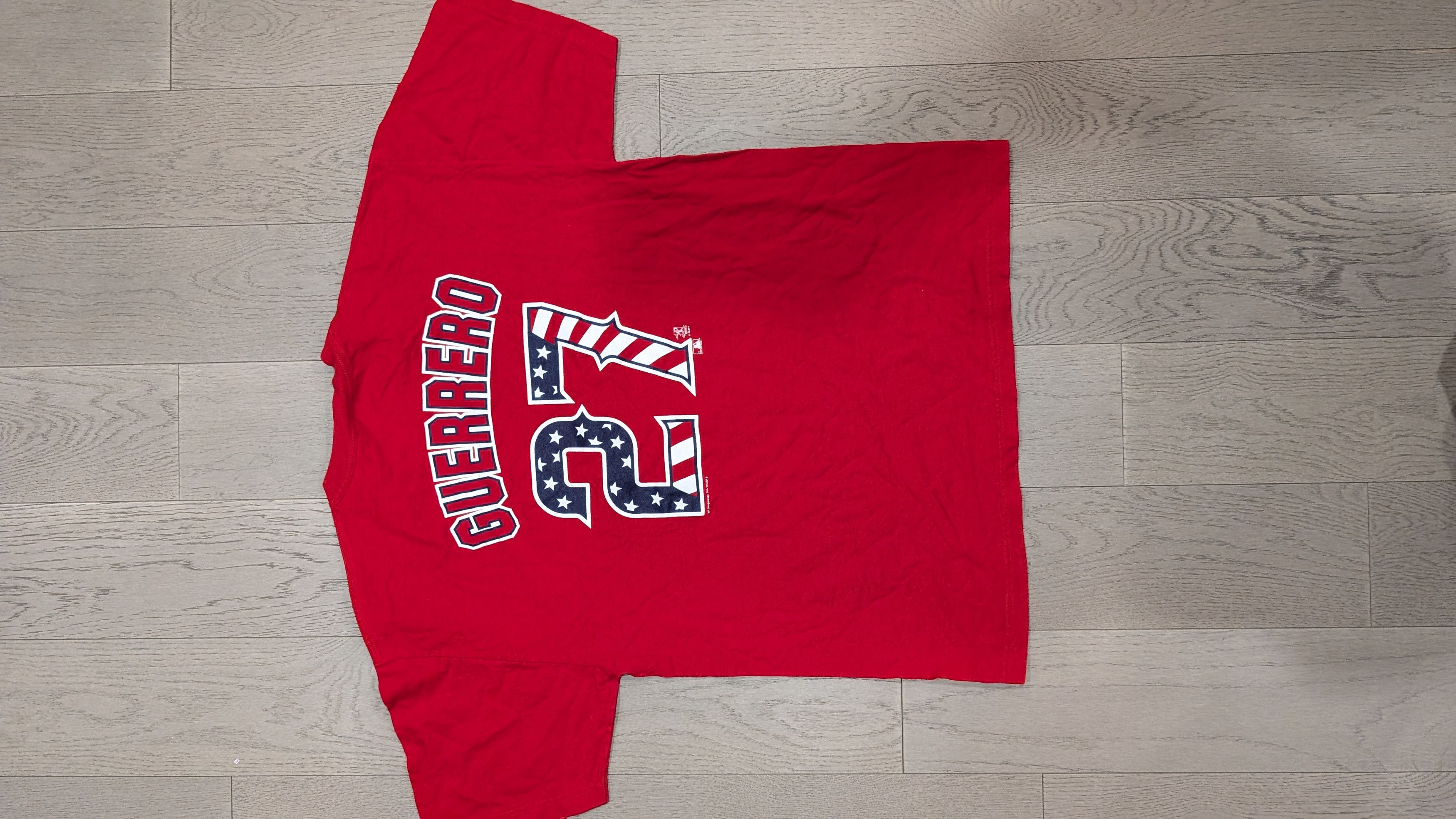 MLB Retro Angels Vlad Guerrero Sr T-Shirt Jersey Size US XL / EU 56 / 4 - 4 Thumbnail