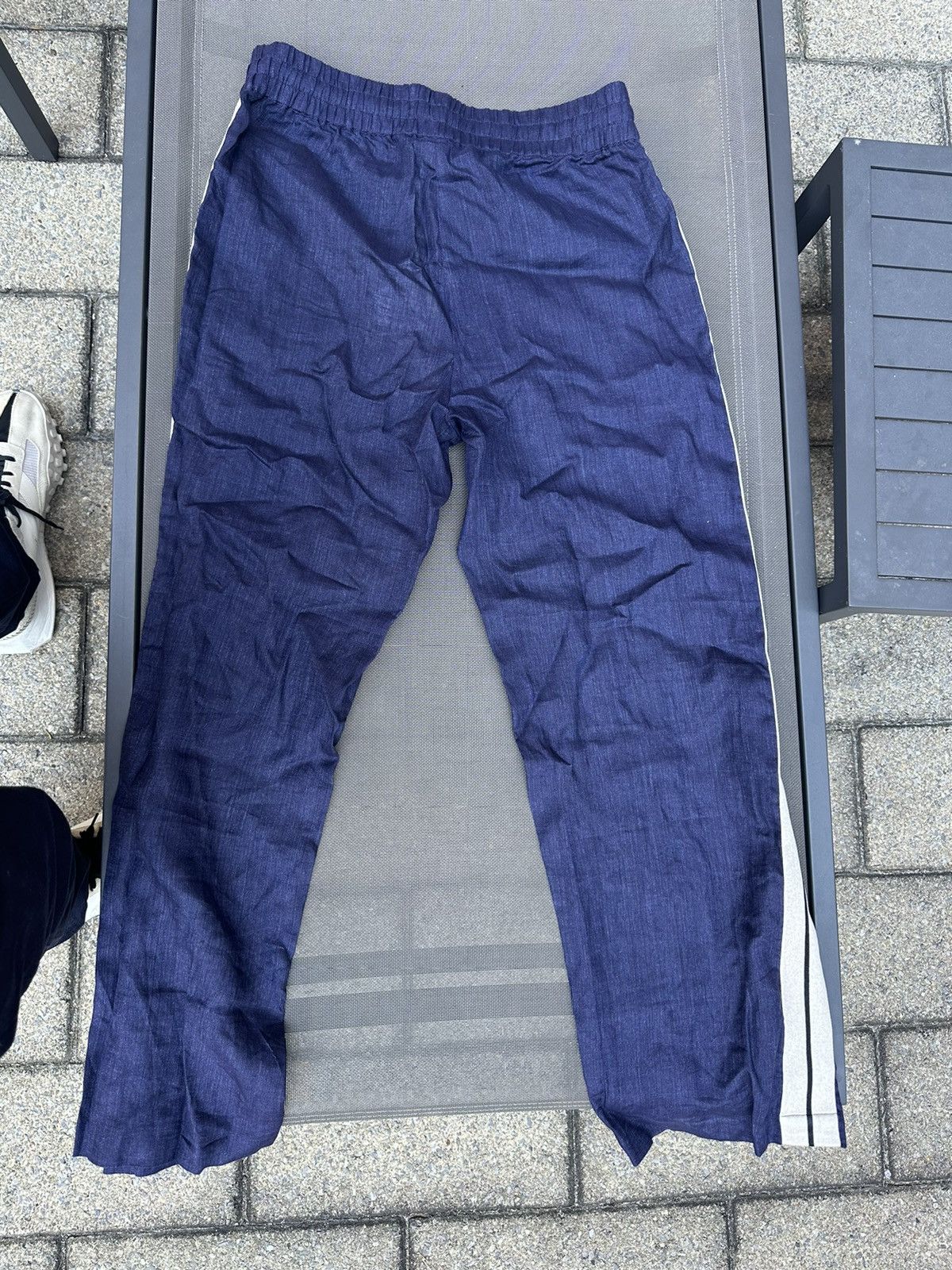 Palm Angels Palm Angels linen Track Pants Size US 36 / EU 52 - 7 Thumbnail