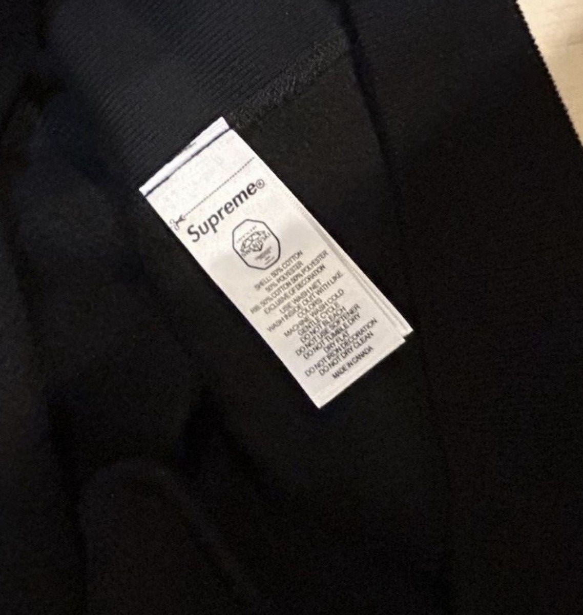 Supreme × Swarovski Supreme FW25 Swarovski Motion Logo Hoodie Black XL Size US XL / EU 56 / 4 - 6 Thumbnail