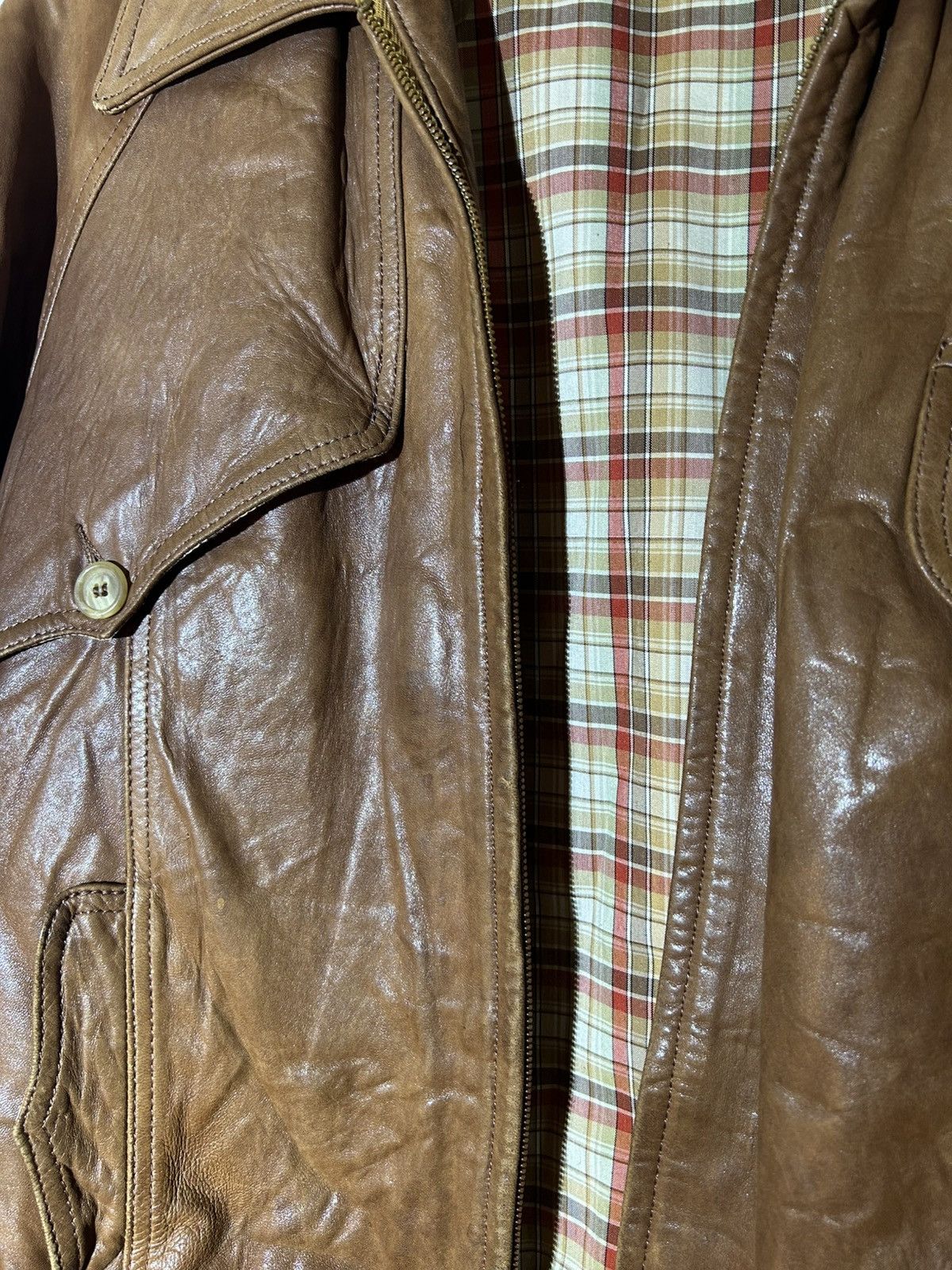 Vintage Vintage 1970s 100% leather jacket Size US S / EU 44-46 / 1 - 3 Thumbnail