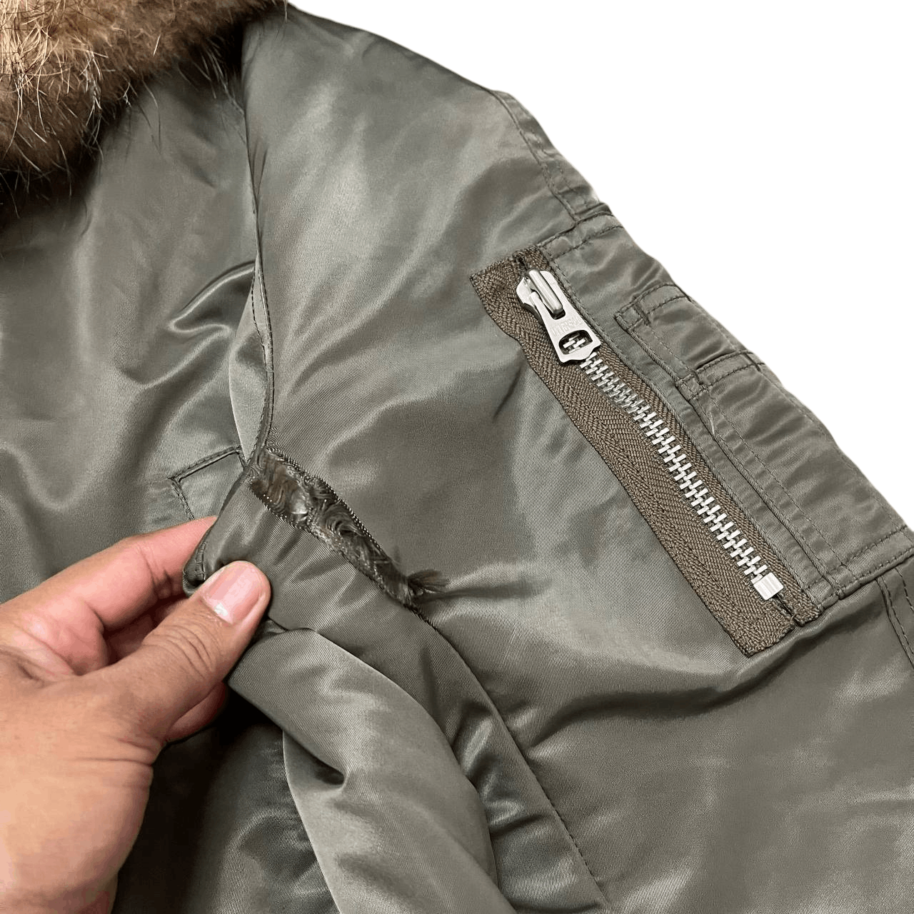 GOSTAR DE FUGA Gostar De Fuga Fur Military Style Jacket Parka Size US S / EU 44-46 / 1 - 6 Thumbnail