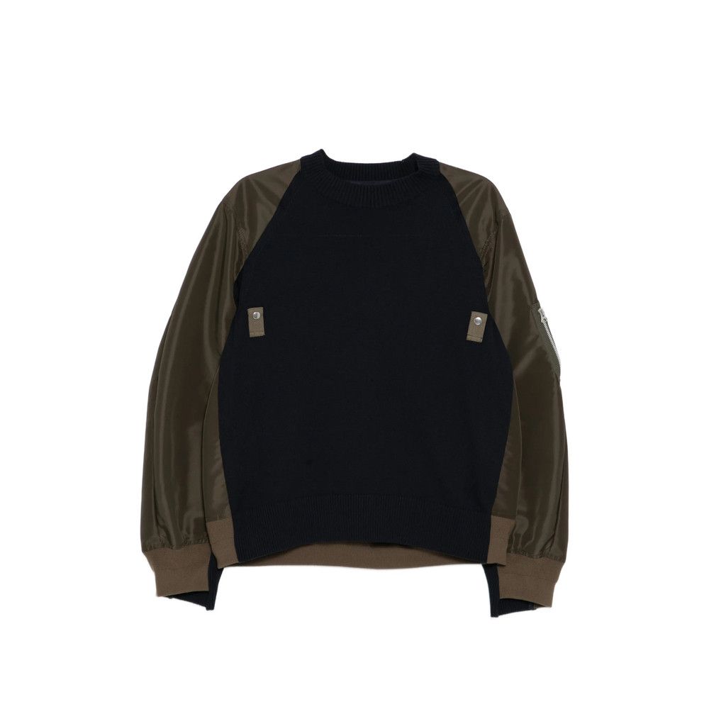 Sacai Sacai BLACK Sweaters & Knitwear - Sweatshirts Size US M / EU 48-50 / 2 - 1 Thumbnail