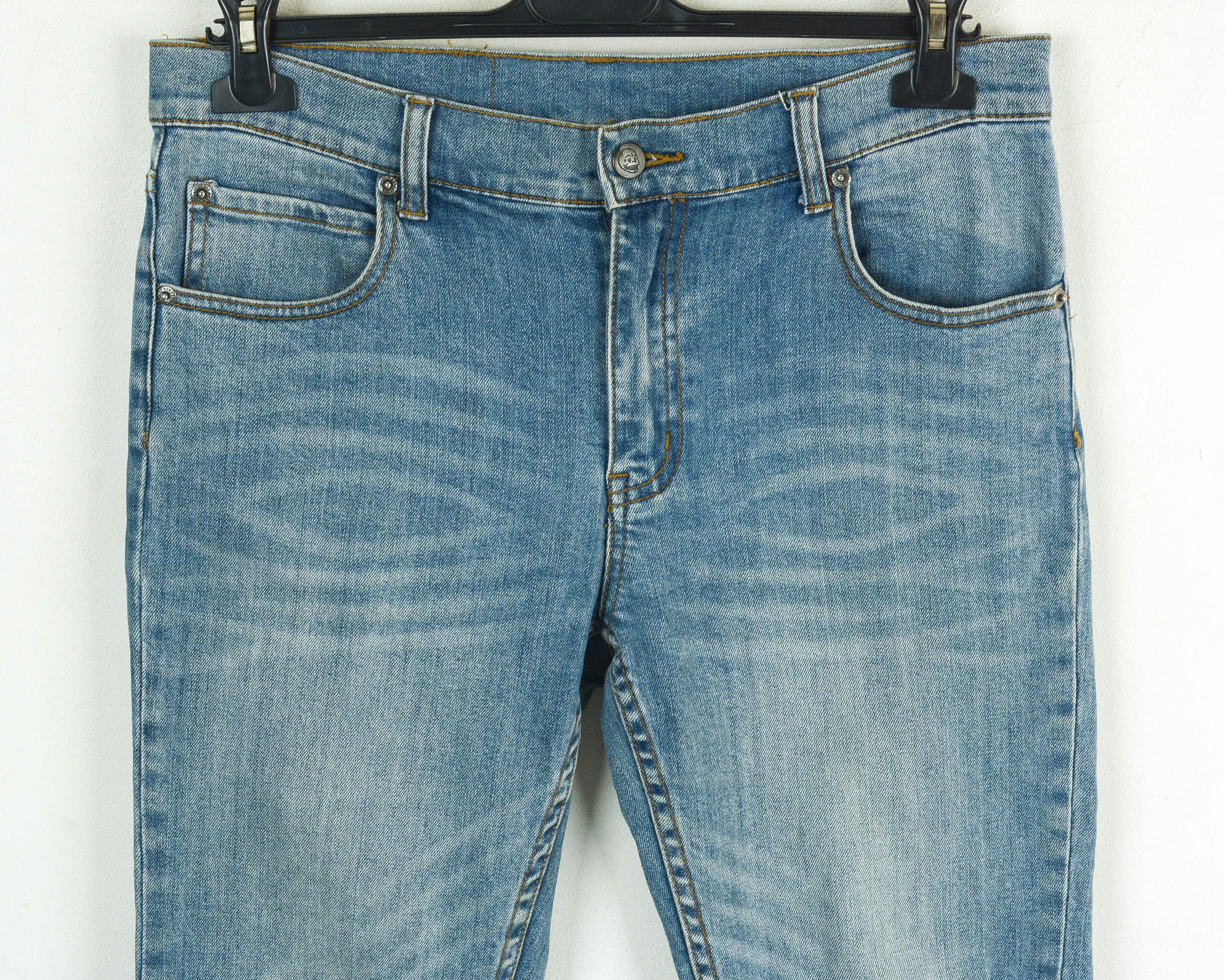 Cheap Monday Tight Dark Clean Wash W32 L32 Slim Skinny Jeans Denim Pants Size US 32 / EU 48 - 2 Thumbnail