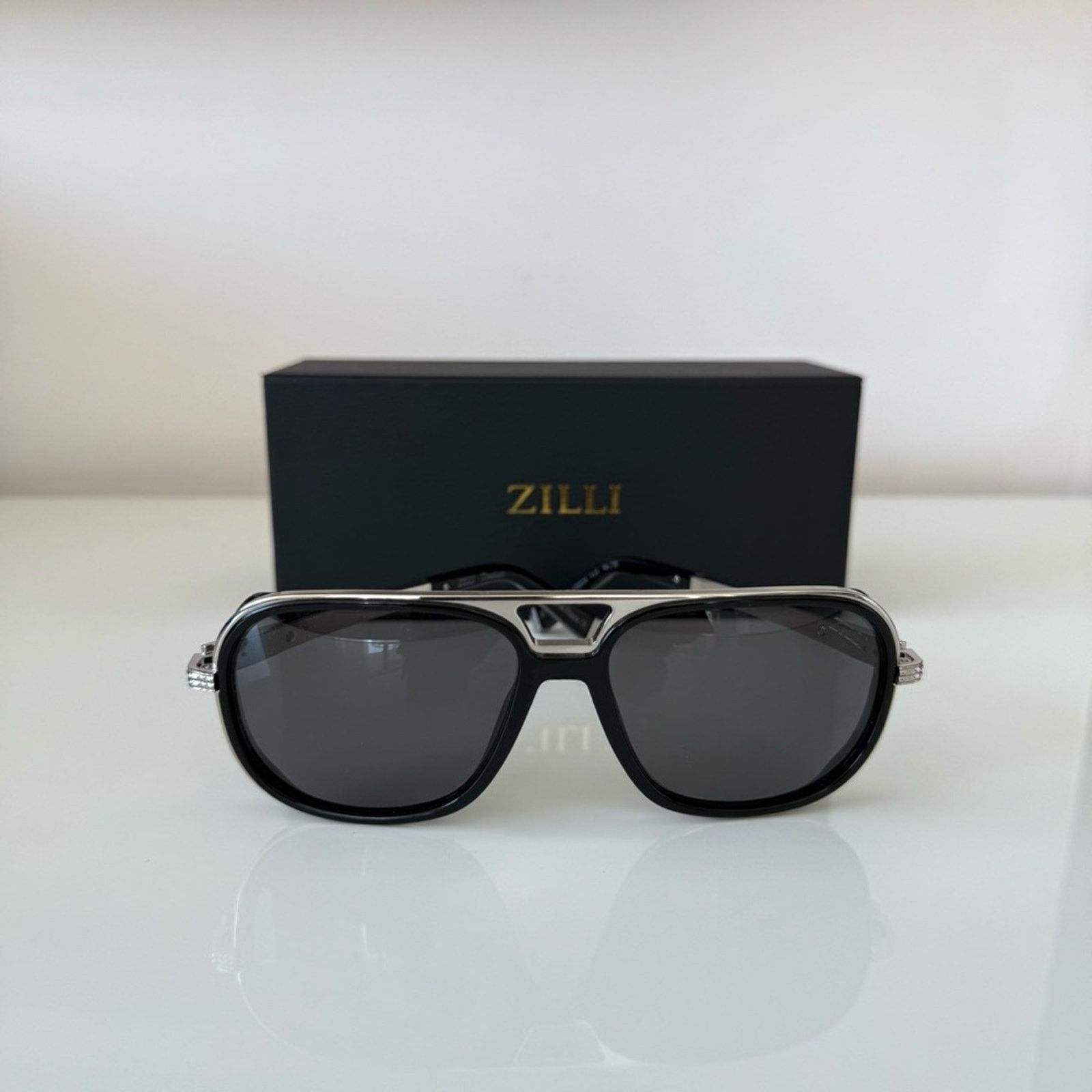 Zilli NEW! Zilli men sunglasses ZI 65026 C06 Authentic Retail 950$ Size ONE SIZE - 1 Thumbnail