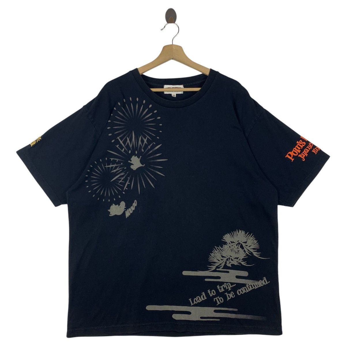 Japanese Brand × Vintage Vintage POM’S BROTHERS japanese mononoke art tee Size US XXL / EU 58 / 5 - 2 Thumbnail