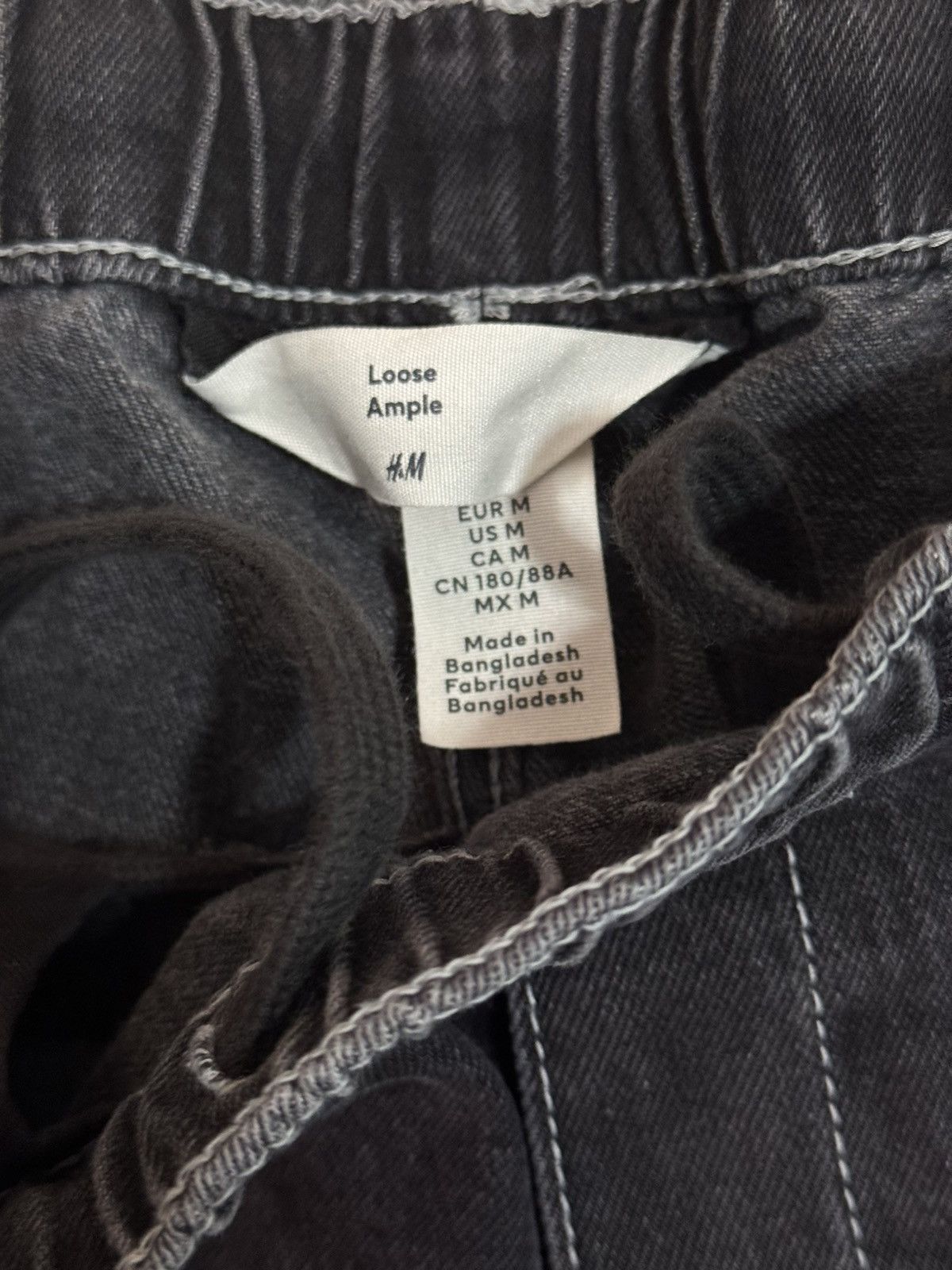 H&M H&M Black Jeans - Size 30/M Size US 30 / EU 46 - 3 Thumbnail