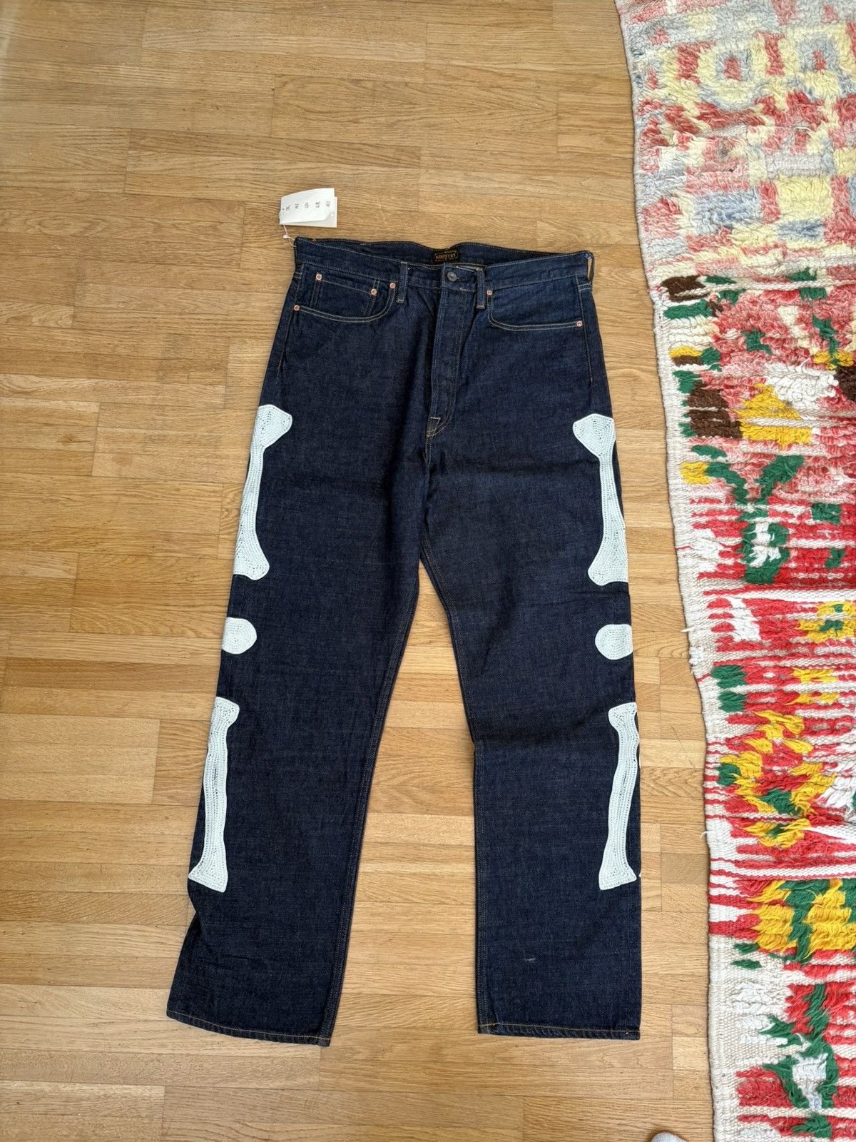 Kapital Kapital 12.5oz mexican tuxedo bone denim Size US 36 / EU 52 - 2 Thumbnail