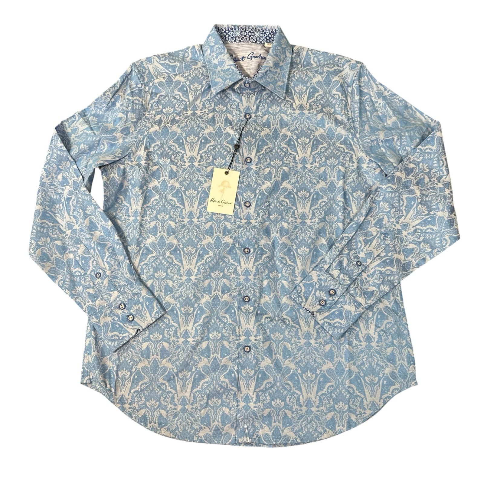 Robert Graham Robert Graham Highland Classic Long Sleeve Button Down Shirt Size US M / EU 48-50 / 2 - 2 Thumbnail