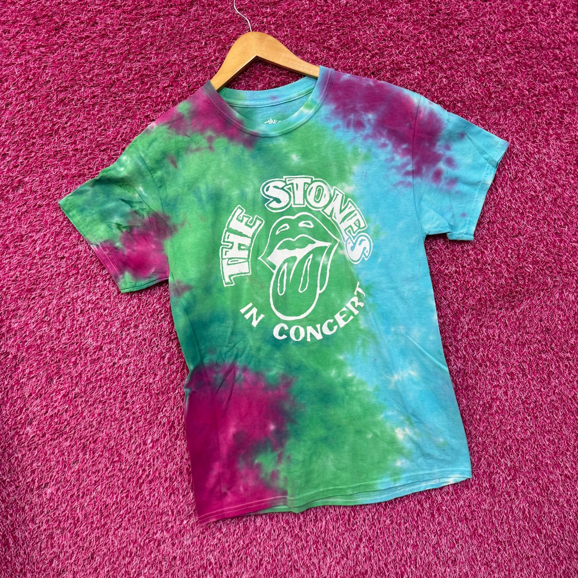 The Rolling Stones The Rolling Stones in Concert Hot Lips Rock Band Tie Dye M Size US M / EU 48-50 / 2 - 3 Thumbnail