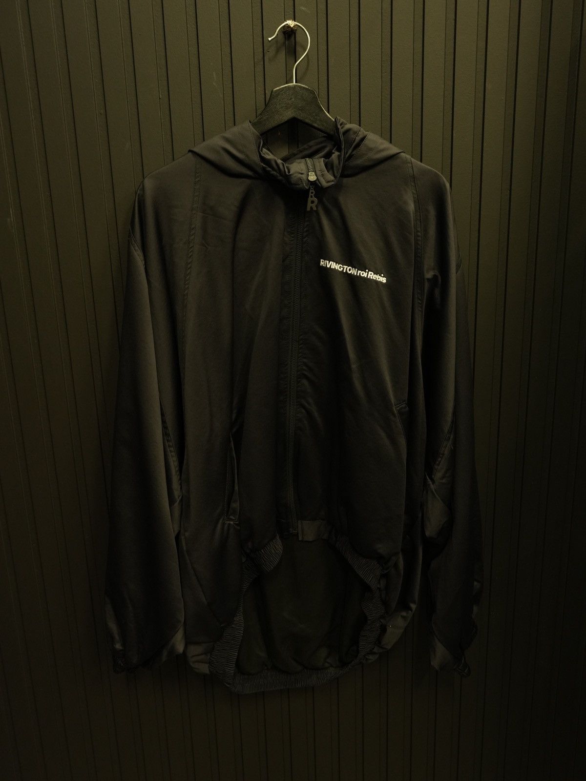 RRR-123 RRR123 Embroidered Logo Nylon Zip Up Jacket Size US S / EU 44-46 / 1 - 1 Thumbnail