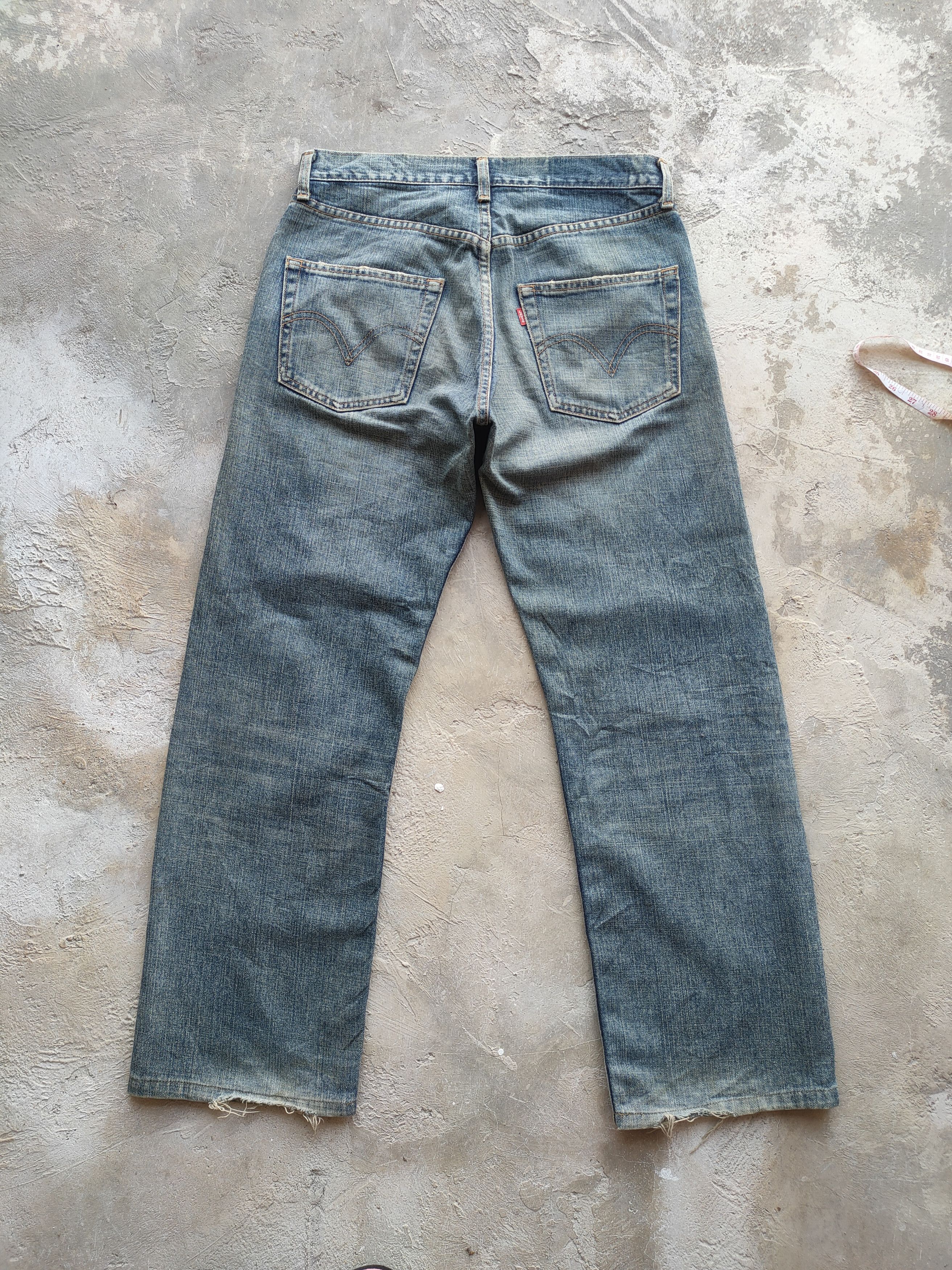 Levi's Vintage Clothing W32 VINTAGE LEVI'S 534 FADED RIPPED JEANS DENIM PANTS Size US 32 / EU 48 - 3 Thumbnail