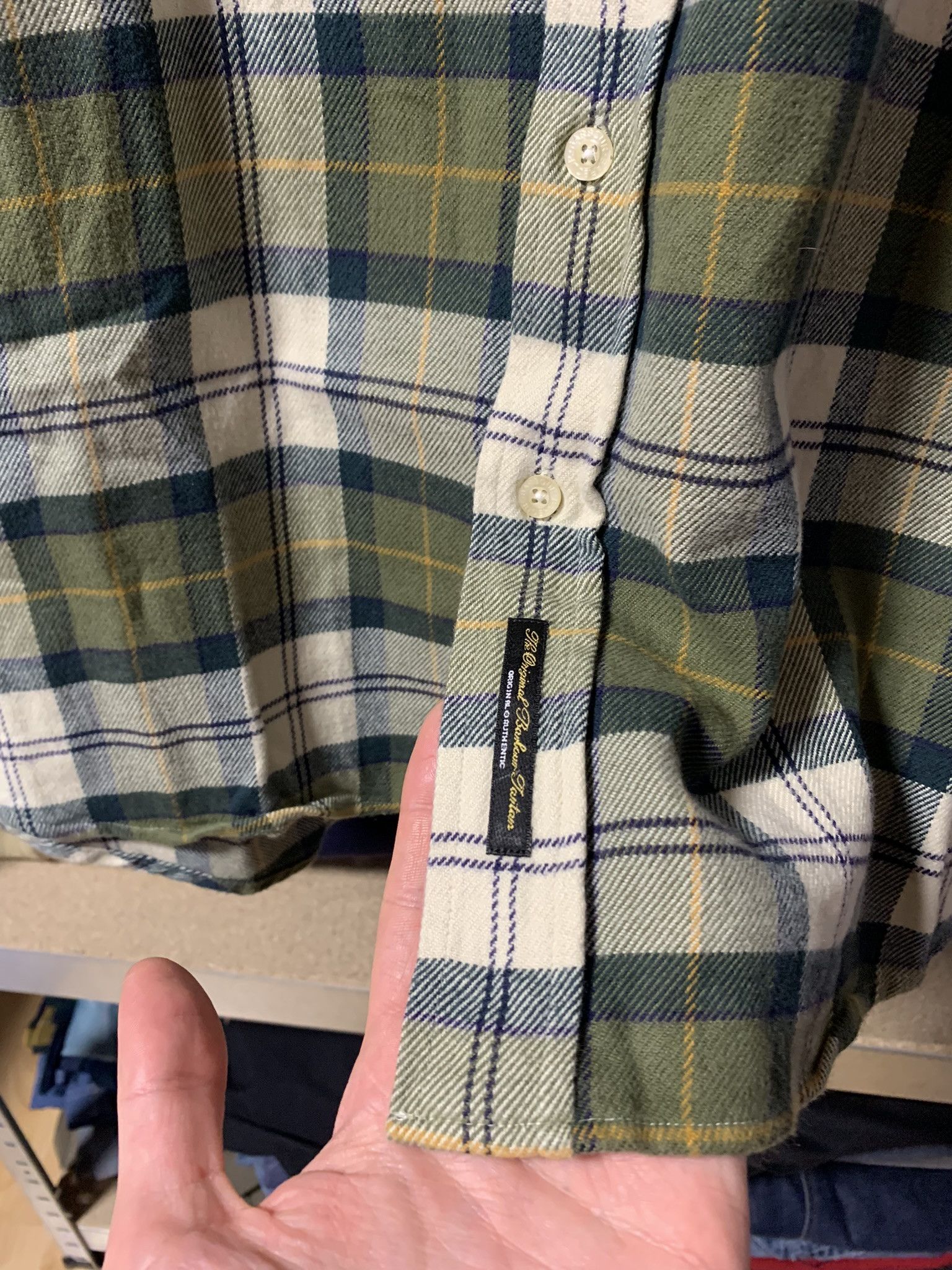Barbour Barbour Tartans Flannel Button Up Shirt Size: 3XL Size US XXL / EU 58 / 5 - 2 Thumbnail