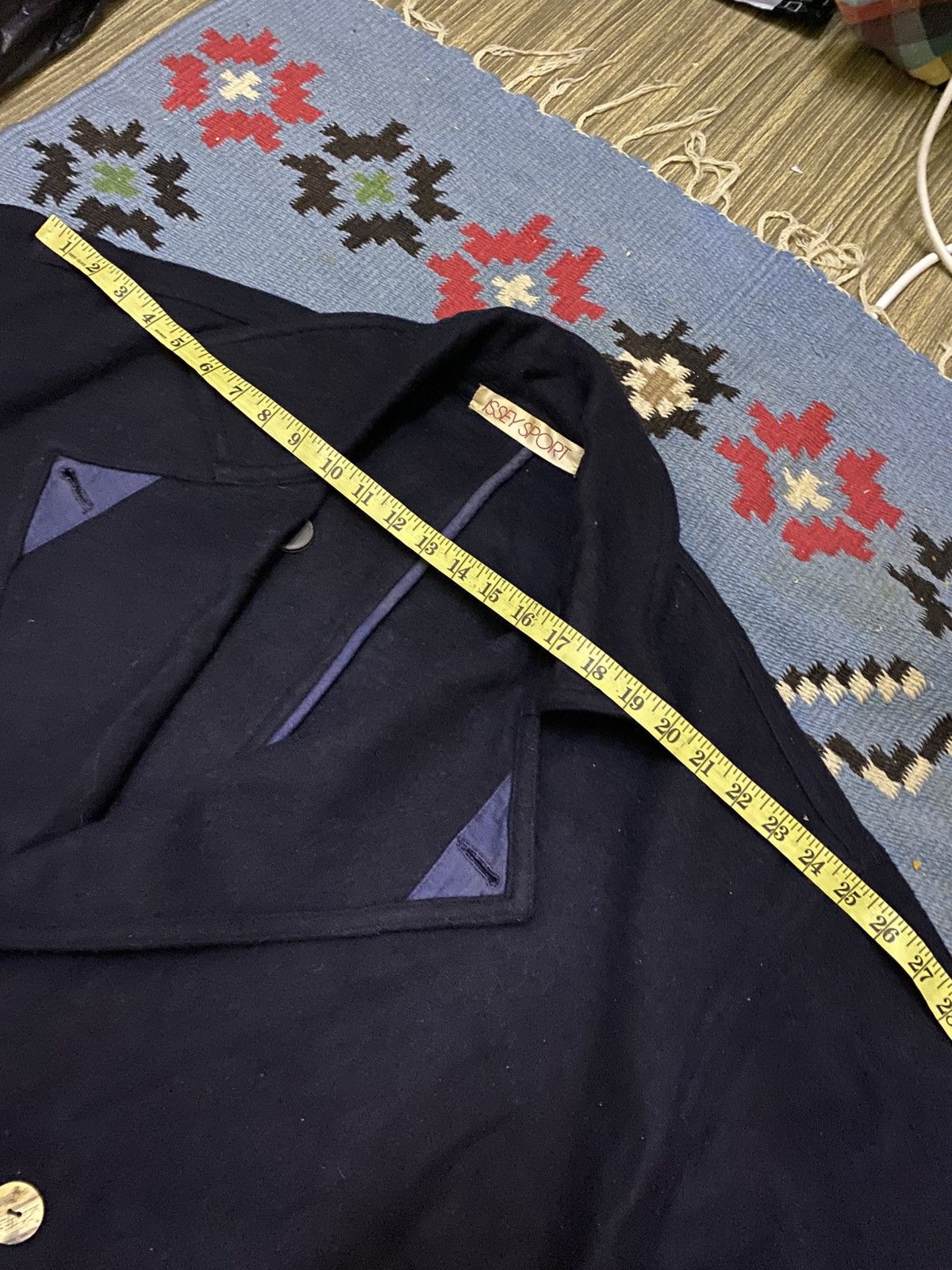 Issey Miyake ESSENTIAL 80s/90s ISSEY SPORT AVANT GARDE OVERSIZED COAT Size US L / EU 52-54 / 3 - 12 Thumbnail