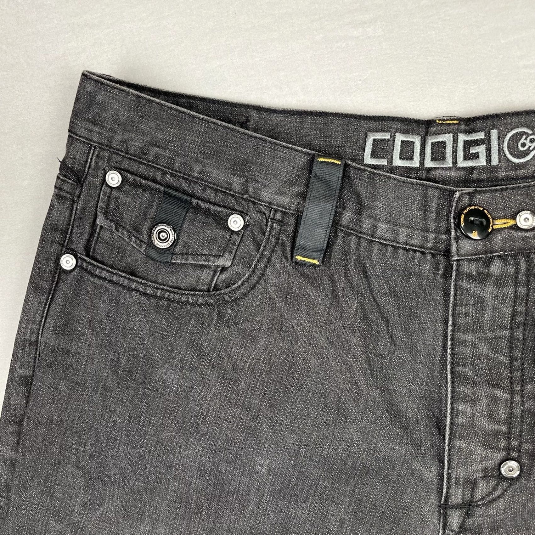 Coogi VINTAGE COOGI Jeans Mens 40x34 5-Pocket Denim Straight Baggy Hip Hop Streetwear Black 40x34 Mens Jeans Size US 40 / EU 56 - 7 Thumbnail