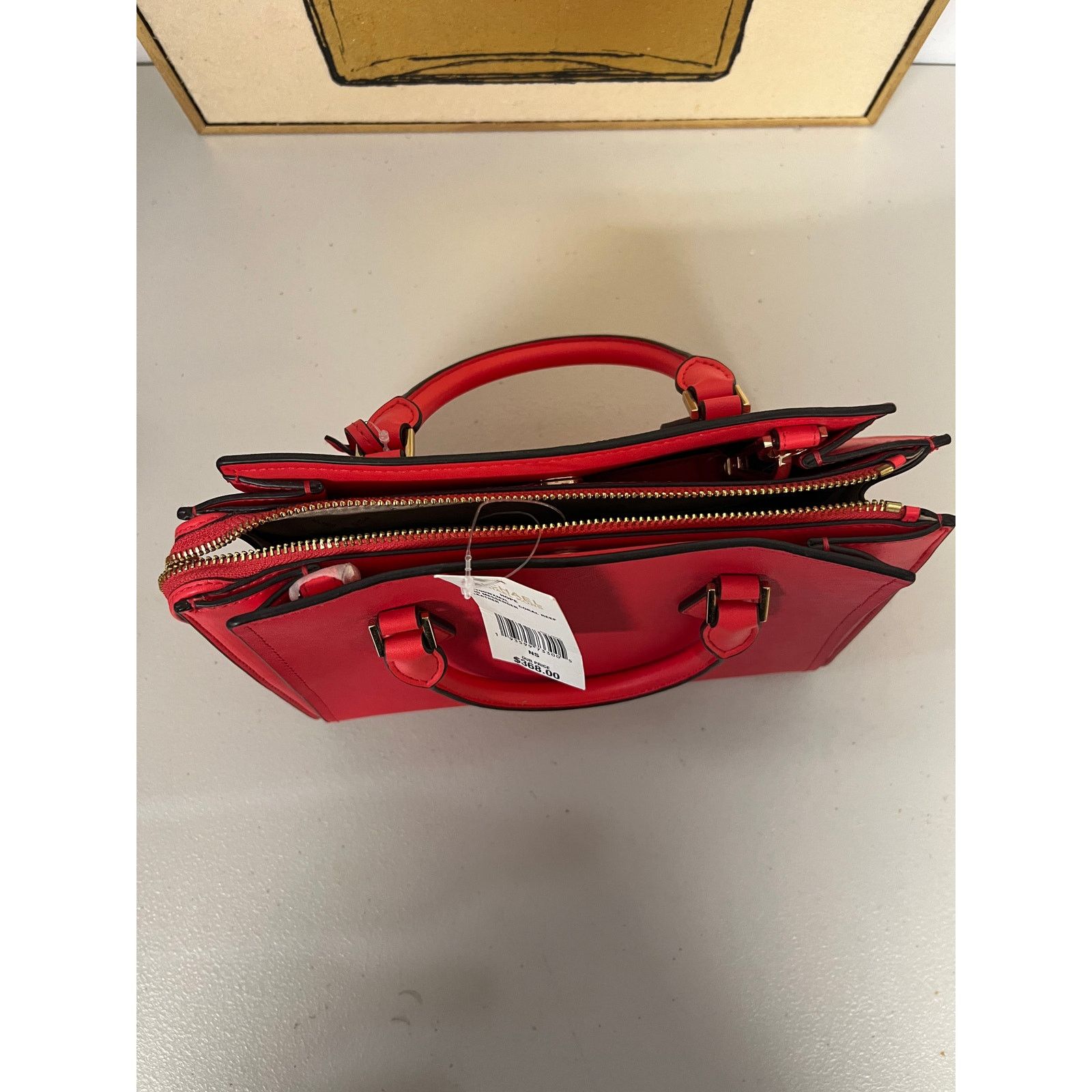 Michael Kors Michael Kors 35T0GWXM2L Hope Medium Saffiano Leather Satchel Size ONE SIZE - 5 Thumbnail
