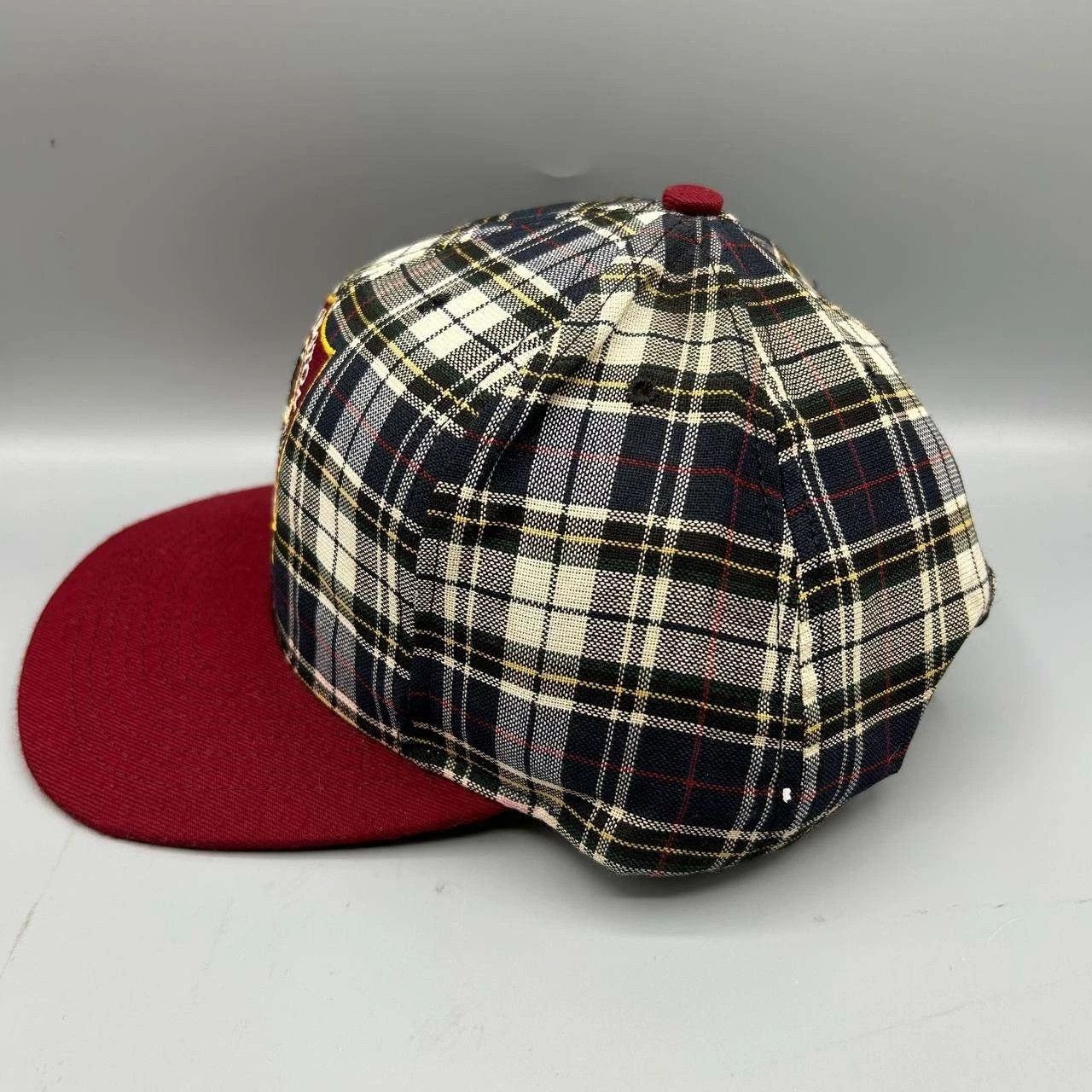American Needle Vintage Washington Redskins Commanders Hat Plaid Snap Back Size ONE SIZE - 6 Thumbnail