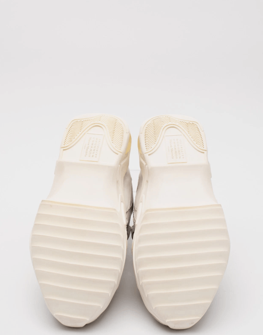 Maison Margiela MM6 Retro Fit Leather Sneakers Size US 7 / EU 40 - 4 Thumbnail