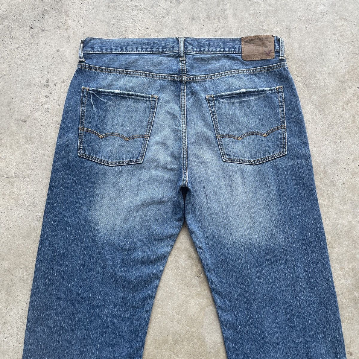 American Eagle Outfitters W38 Vintage American Eagle BAGGY Jeans Faded Denim Pants Size US 38 / EU 54 - 11 Thumbnail