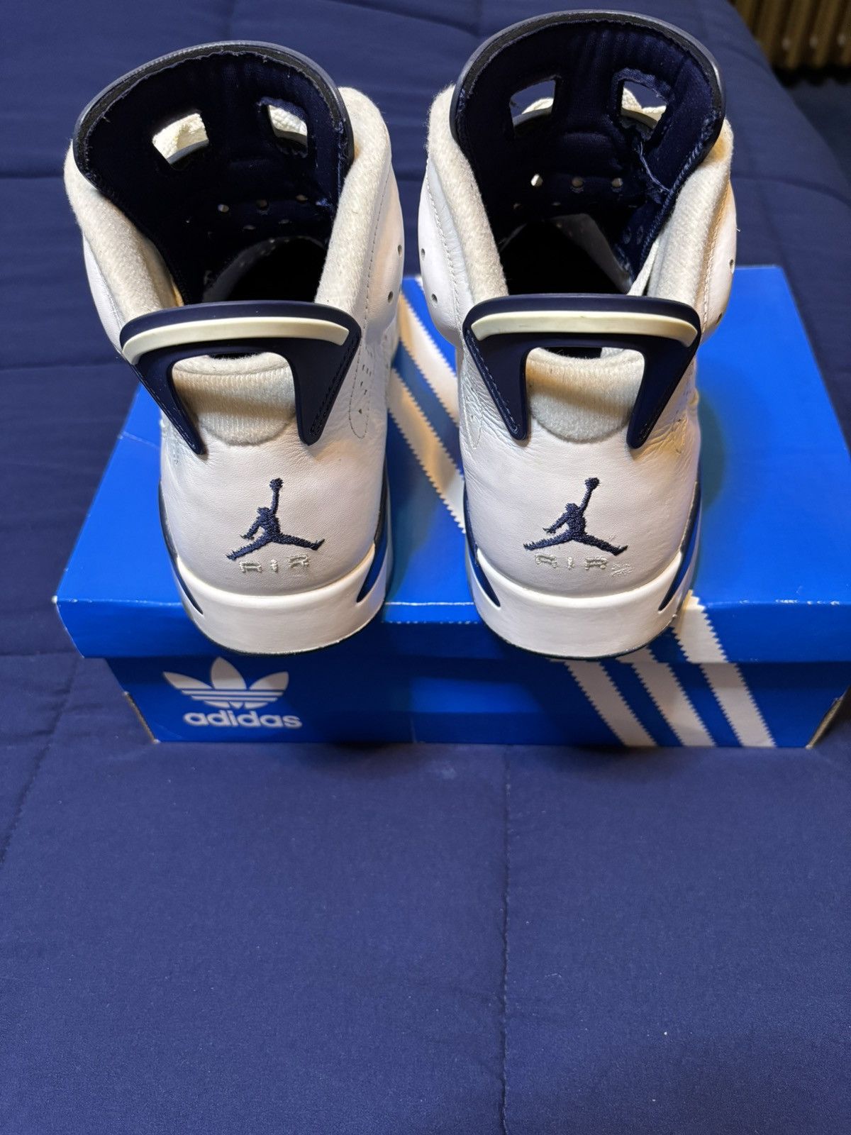 Jordan Brand Jordan 6 Retro Midnight Navy 2022 Size 8.5 Size US 8.5 / EU 41-42 - 5 Thumbnail