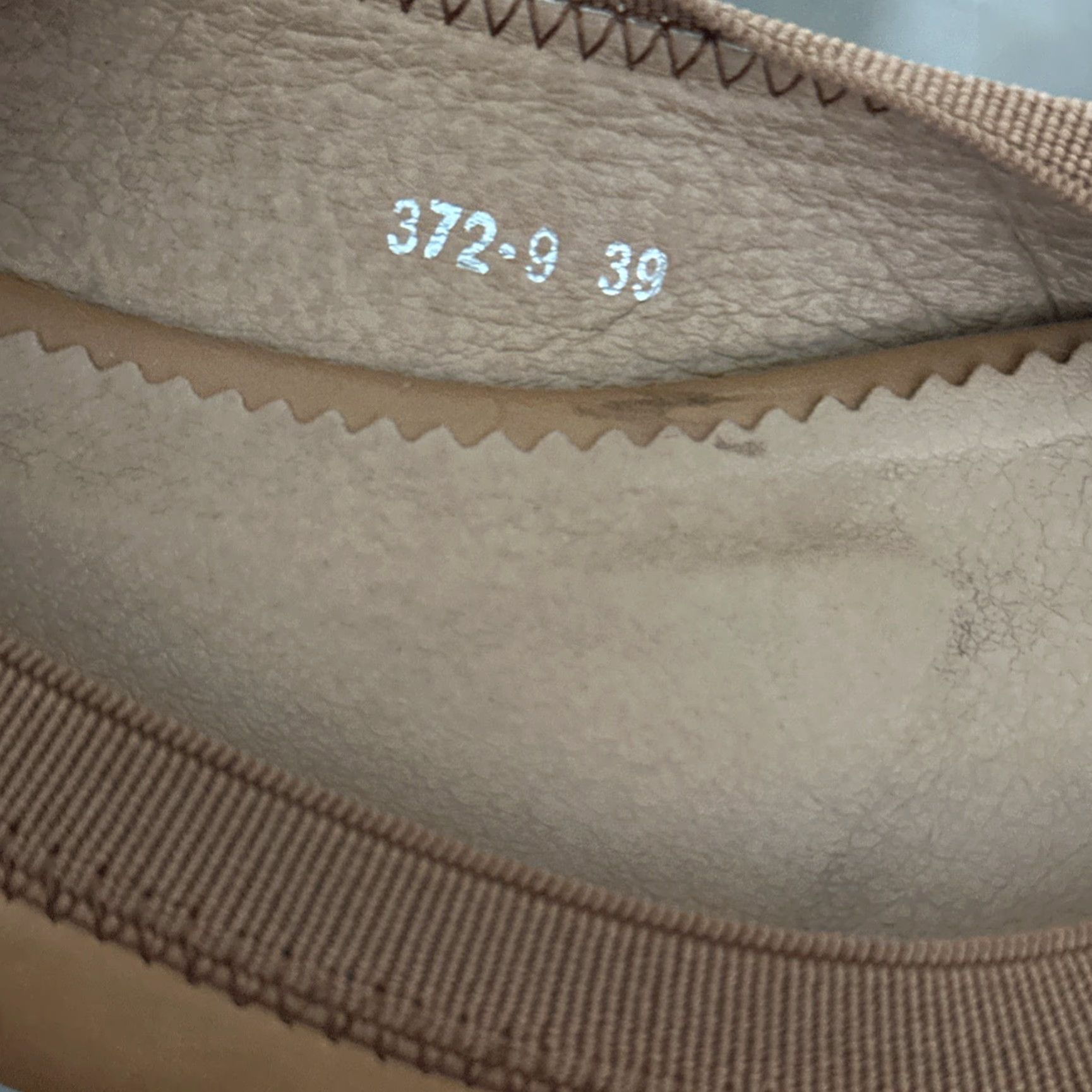 Tory Burch Tory Burch Flat Women US 7.5 Tan Leather Ballet Flats Womens Size US 7.5 / IT 37.5 - 2 Thumbnail