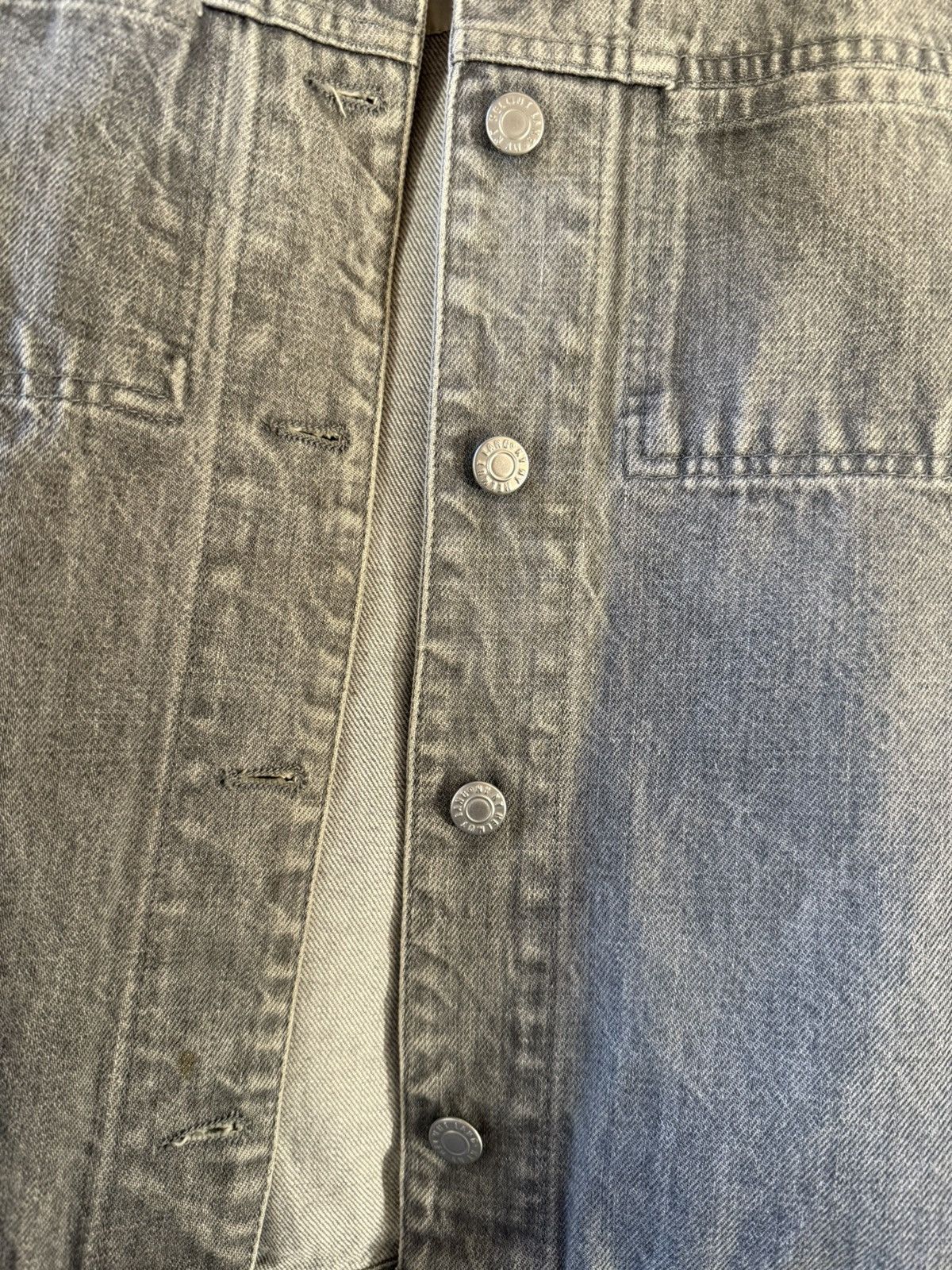Helmut Lang Helmut Lang Denim Jacket Slim 2 Pocket Turn Up Size US XS / EU 42 / 0 - 6 Thumbnail