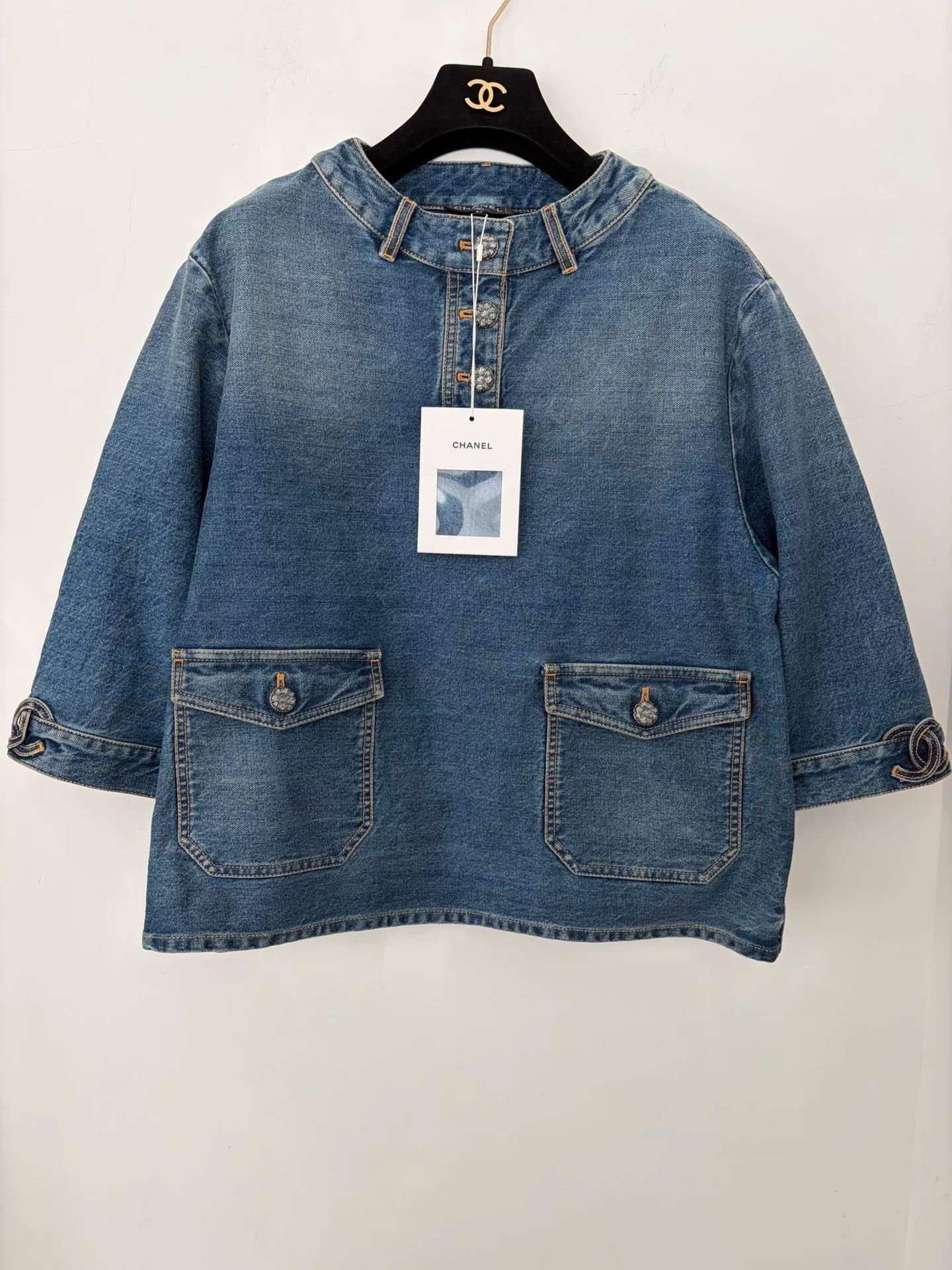 Chanel Chanel 24S Denim pullover Size US XS / EU 42 / 0 - 1 Thumbnail