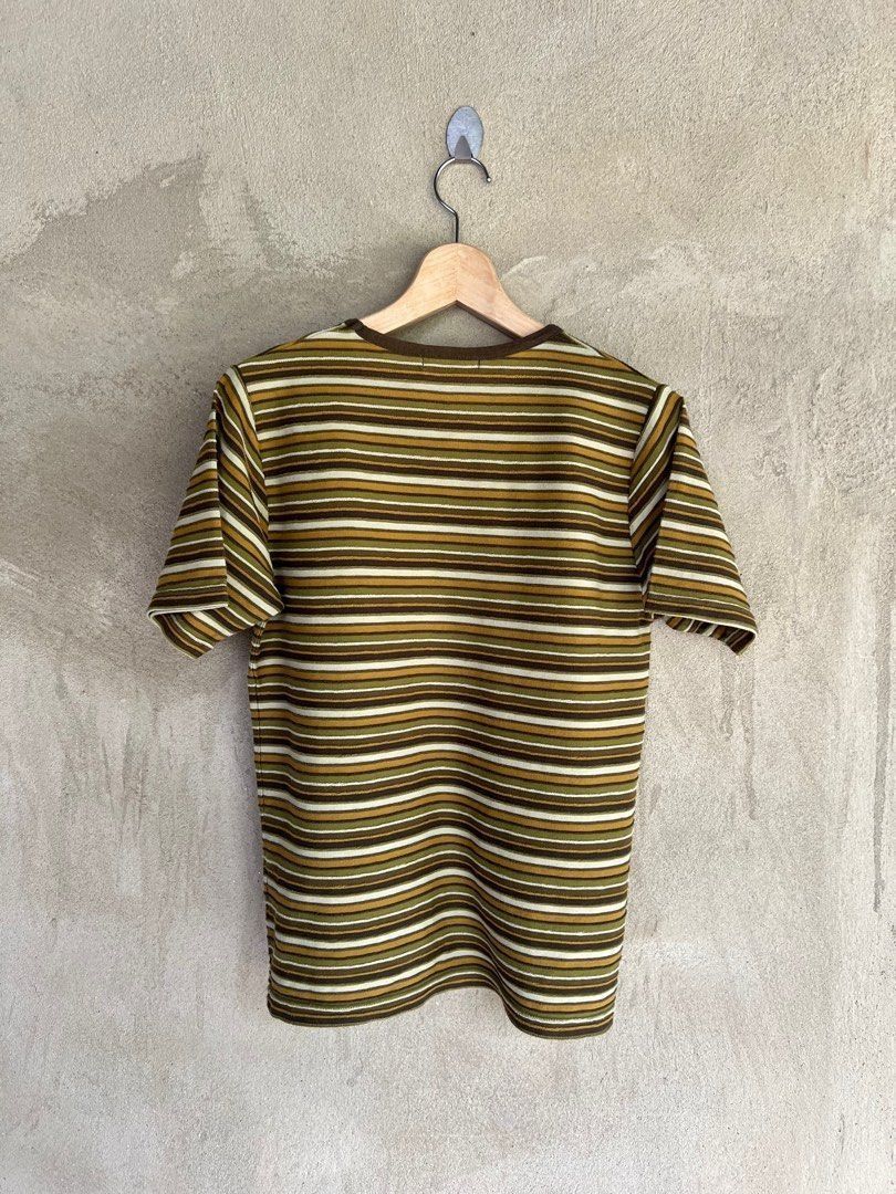 Vintage vintage Iy Basics Striped Tshirt Size US S / EU 44-46 / 1 - 6 Thumbnail
