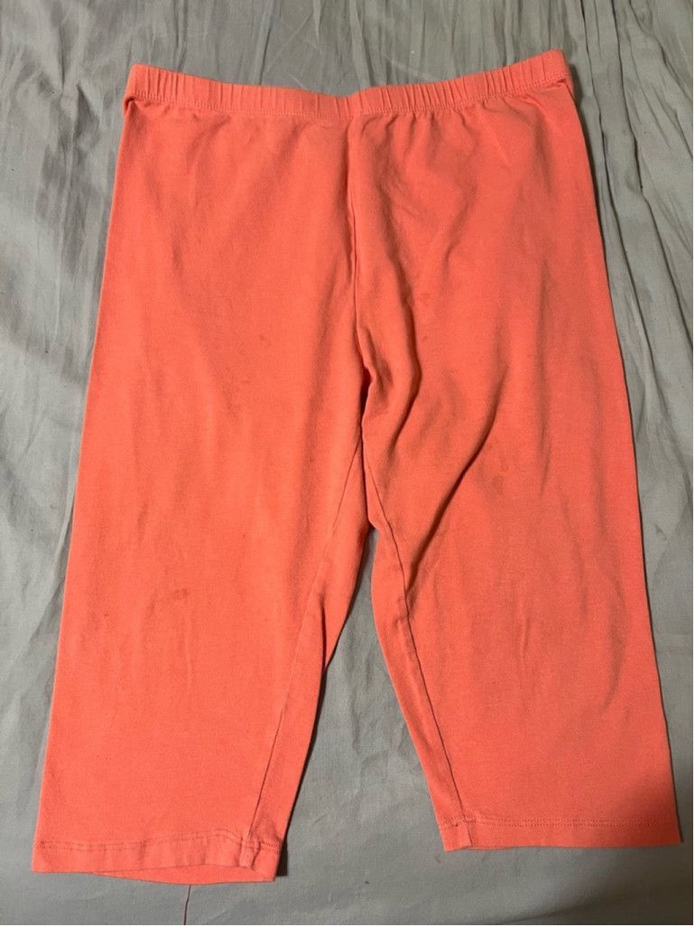 Other Women's Zenana Capri Leggings Size 1X Orange Size 38" / US 16 / IT 52 - 1 Thumbnail