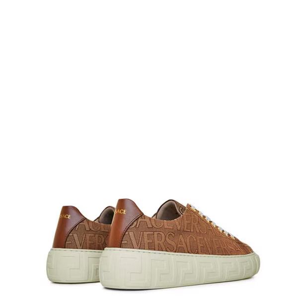 Versace o1g2r1mq0824 Greca Trainers in Brown & White Size US 12 / EU 45 - 4 Thumbnail