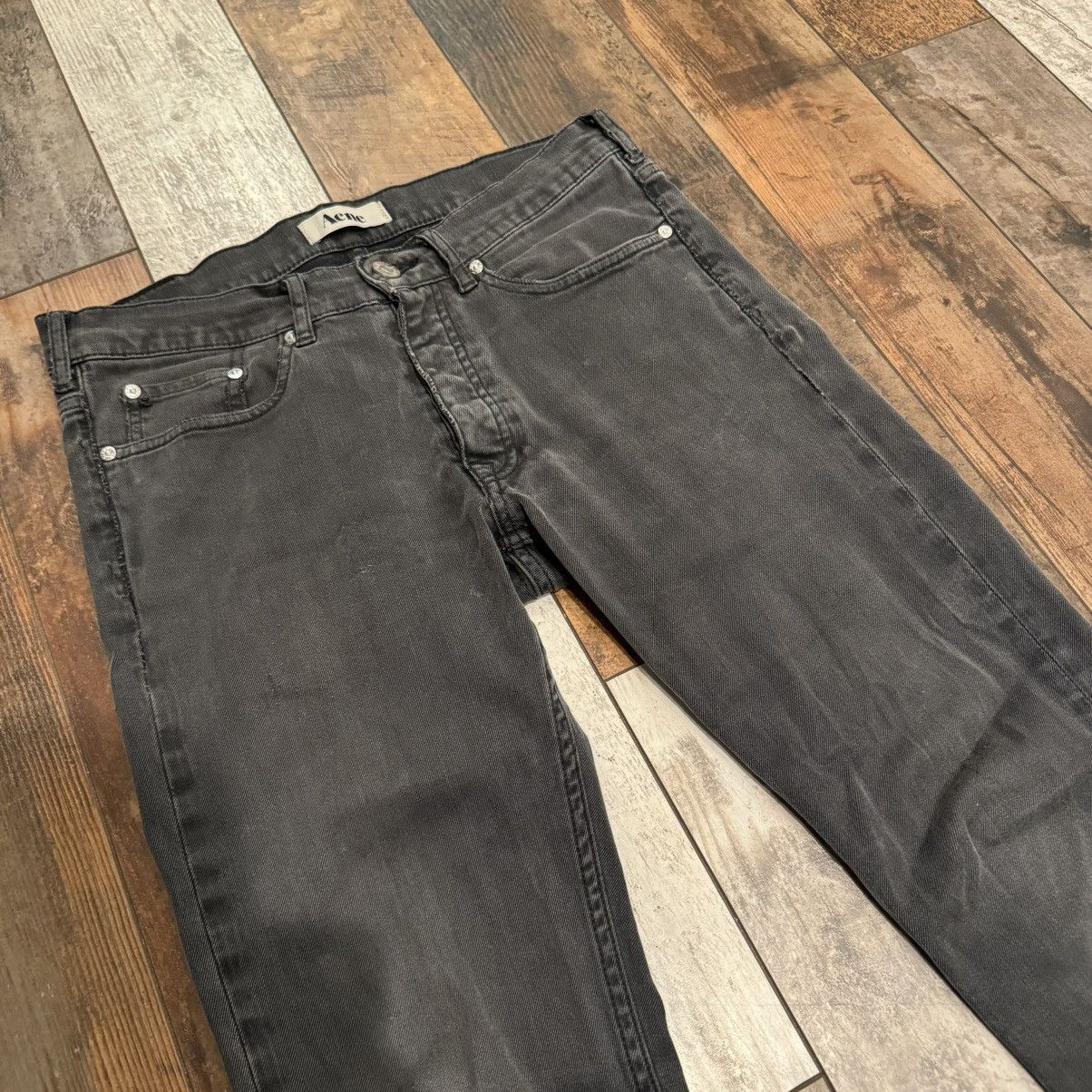 Acne Studios Acne Studios ROC/THOR Black jeans Size US 31 - 2 Thumbnail