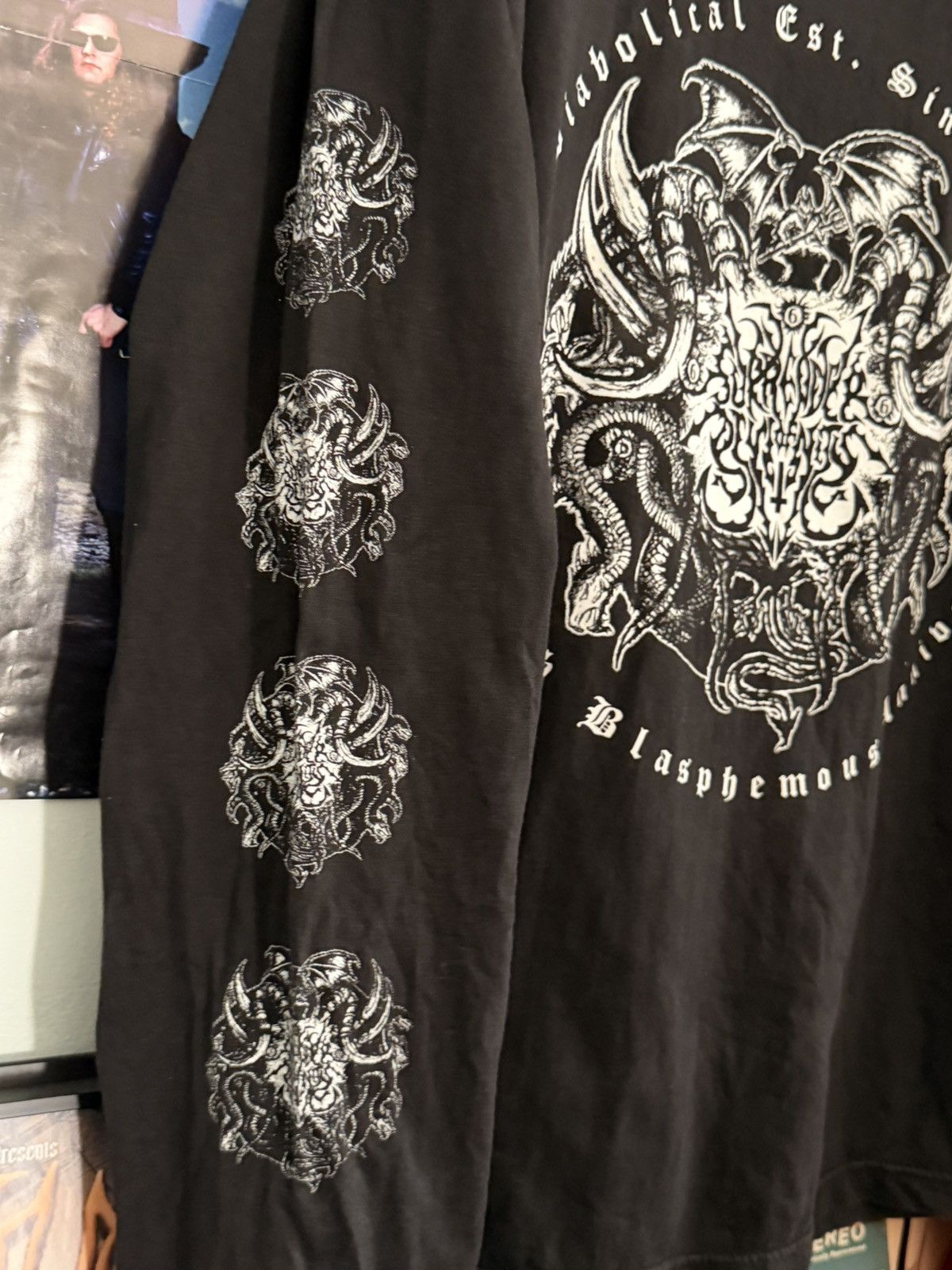 Band Tees Surrender of Divinity 10 Years Blasphemous Anniversary LS Size US L / EU 52-54 / 3 - 2 Thumbnail