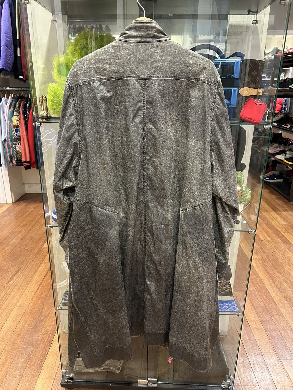 Rick Owens Rick Owens Trench Coat Windbreaker Coat 2016 Size US S / EU 44-46 / 1 - 2 Thumbnail