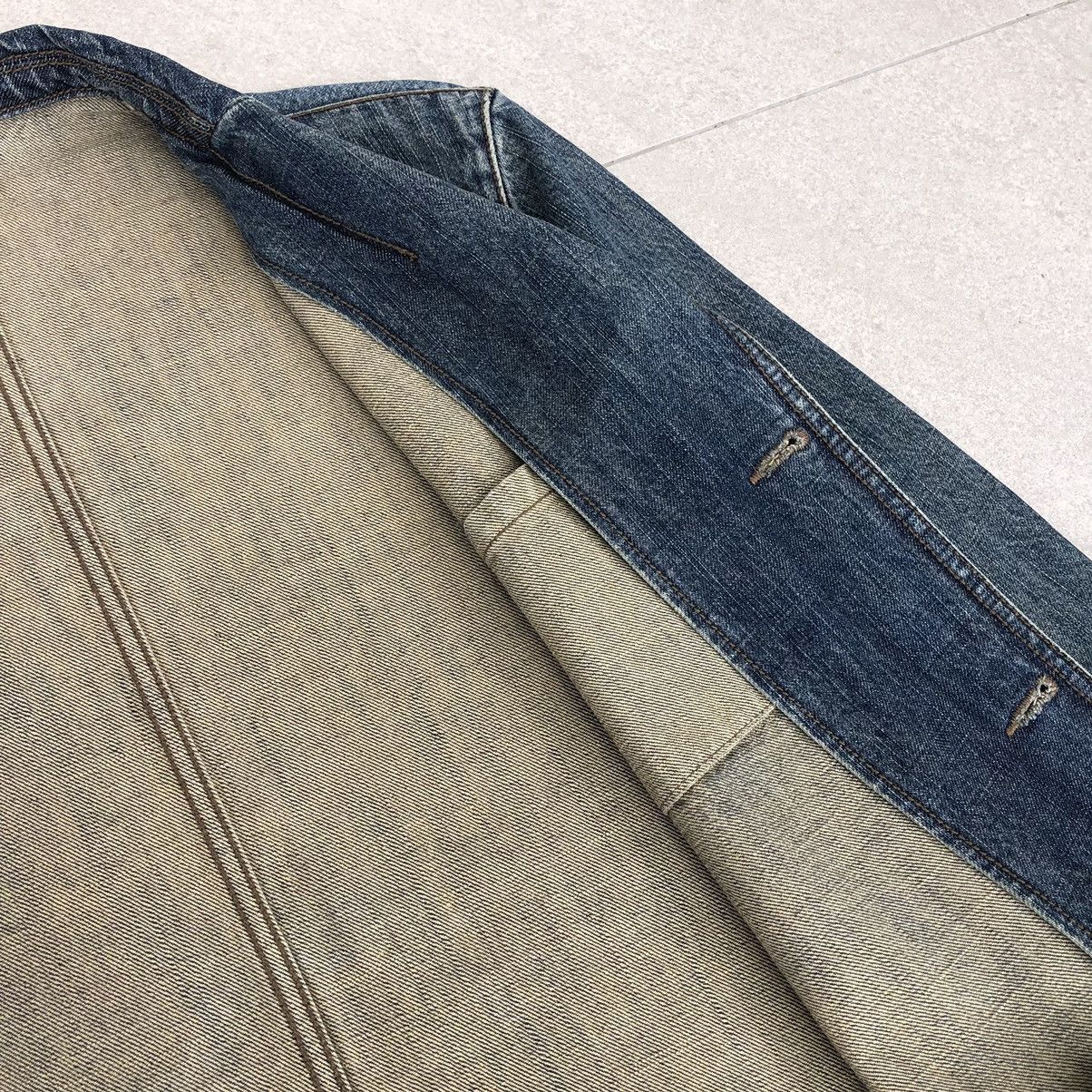 Japanese Brand Vintage Rageblue Mens Denim Jacket / Blazer Size US XL / EU 56 / 4 - 8 Thumbnail