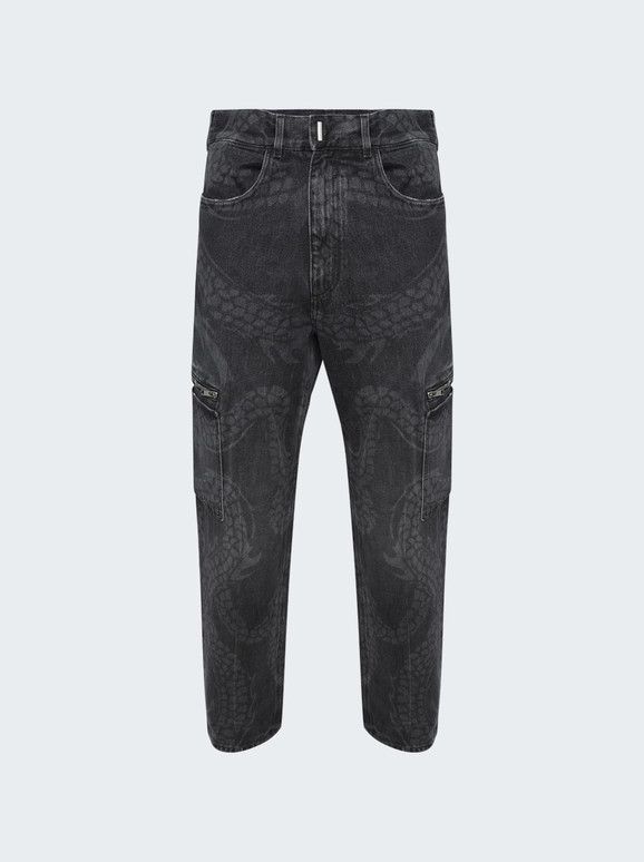 Givenchy o1mle0226 Cargo Pants in Black Size US 32 / EU 48 - 1 Thumbnail