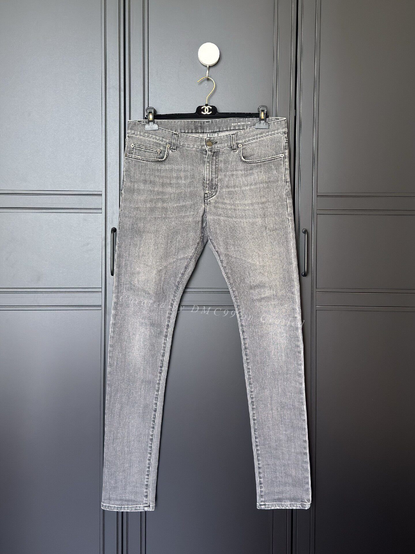 Saint Laurent Paris YSL/SLP Men's Gray Jeans Size US 33 - 1 Thumbnail