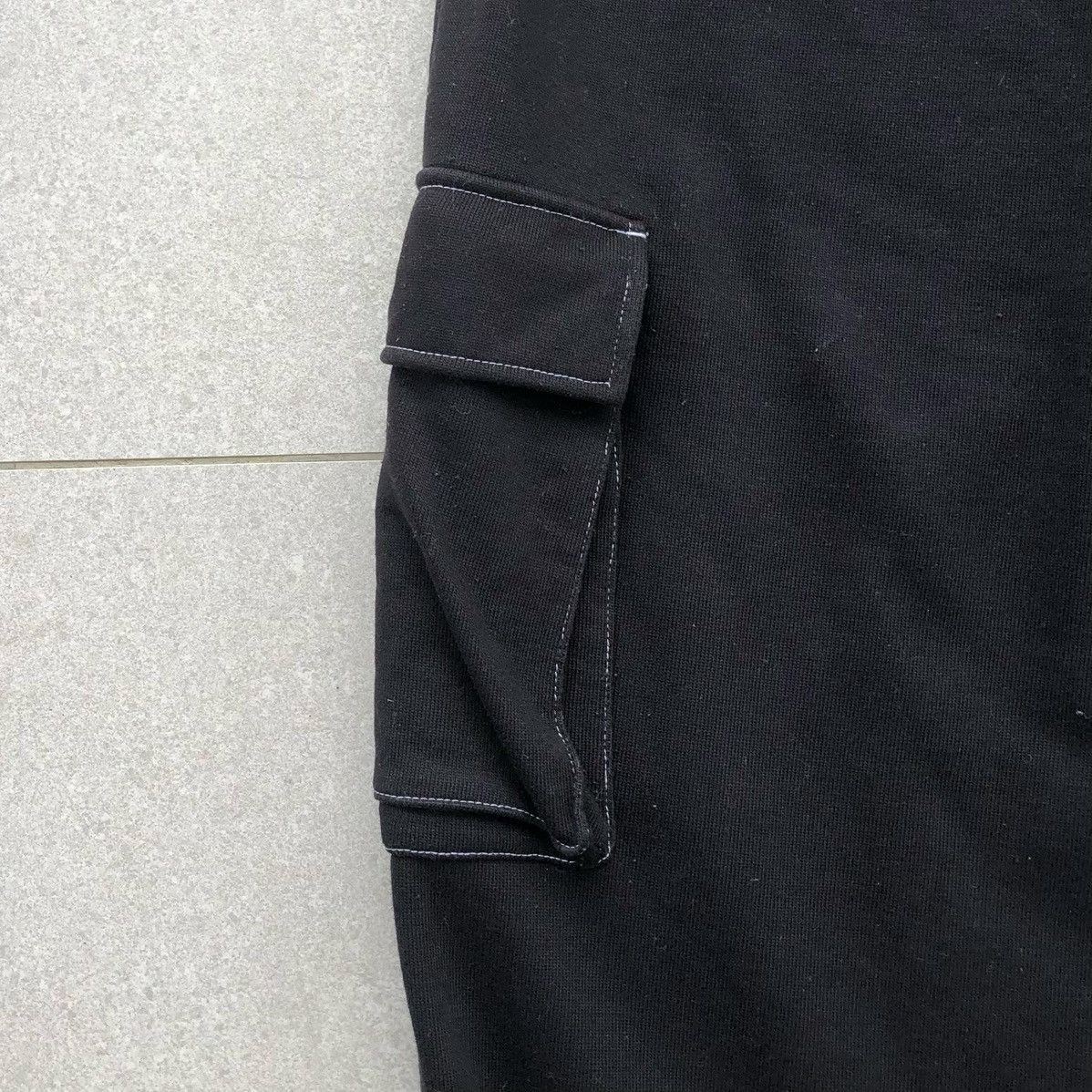 Triple 5 Soul SOUL Black Baggy Cargo Sweatpants Size US 36 / EU 52 - 13 Thumbnail