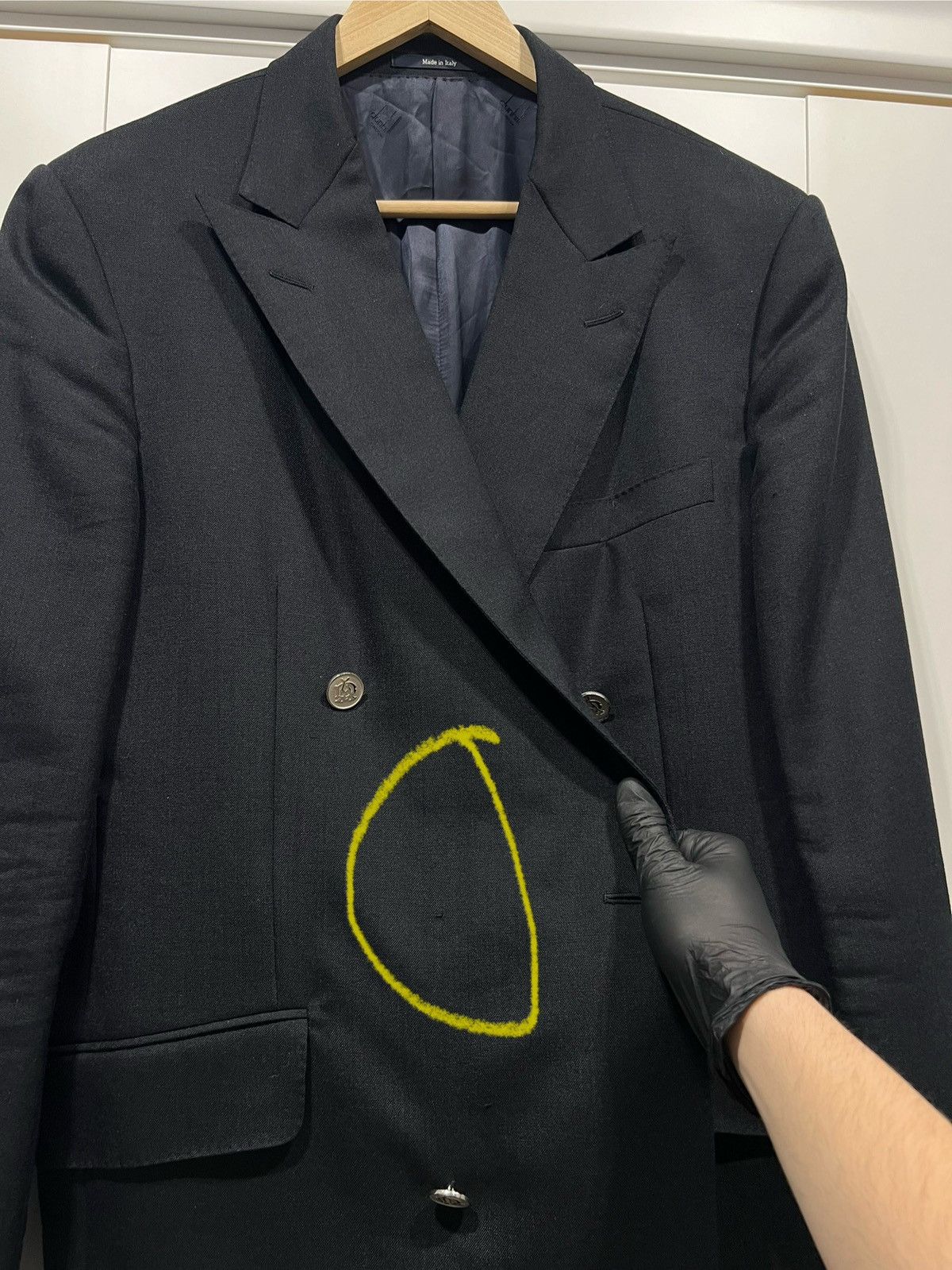 Alfred Dunhill Dunhill Double Breasted Mohair Blazer 54R Made in Italy 5k$ Size 54R - 10 Thumbnail