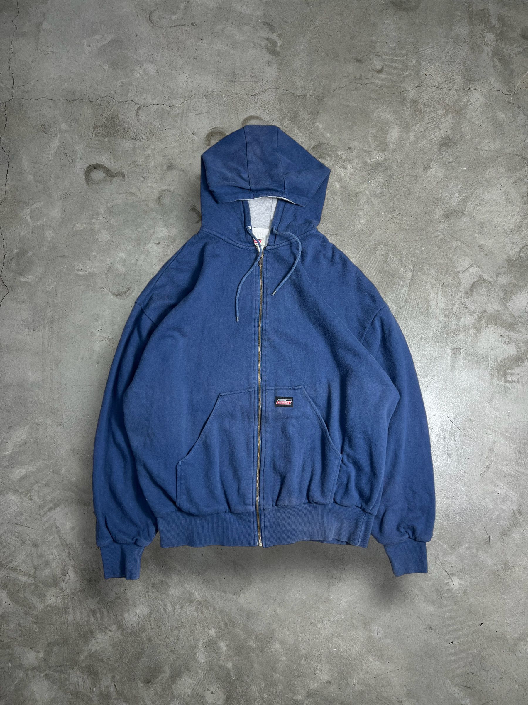 Dickies Vintage Dickies Lined Zipped Hoodie (XL) JK403 Size US XL / EU 56 / 4 - 1 Thumbnail