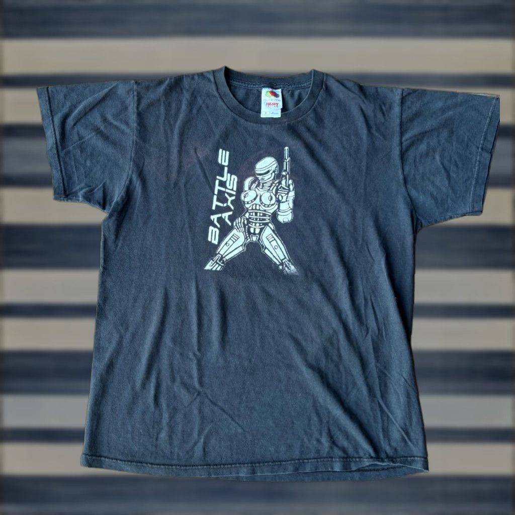 Fruit Of The Loom VINTAGE Fruit of the Loom T-Shirt Militia Anime Game Promo Long Sleeve Crew Neck Black M Men Graphic Fullmetal Alchemist Size US M / EU 48-50 / 2 - 1 Thumbnail