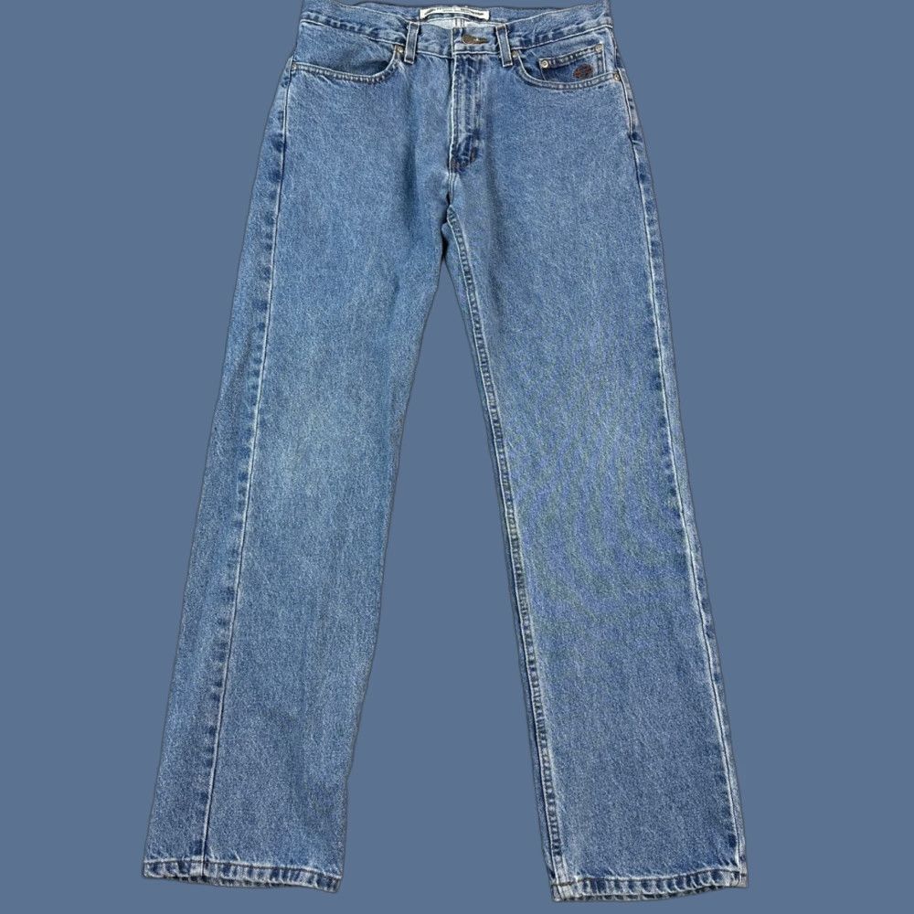 Harley Davidson VINTAGE Harley-Davidson Jeans Mens 34x34 Blue Medium Wash Denim Straight Biker Jeans Mens 34 X 34 Blue Medium Wash Denim Straight Biker Size US 34 / EU 50 - 1 Thumbnail